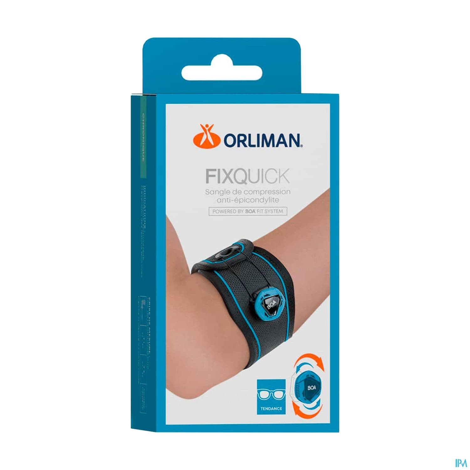 FIXQUICK SANGLE A/EPICOND NOIR T2