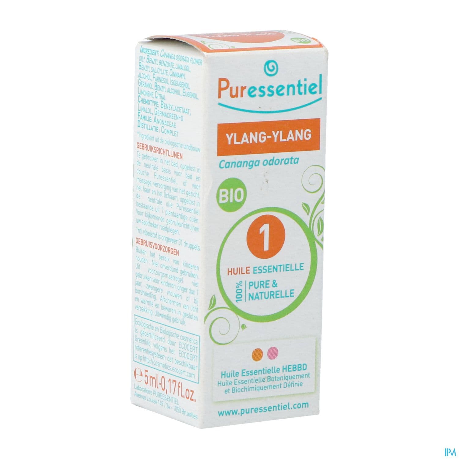 PURESSENTIEL HE BIO YLANG-YLANG5ML