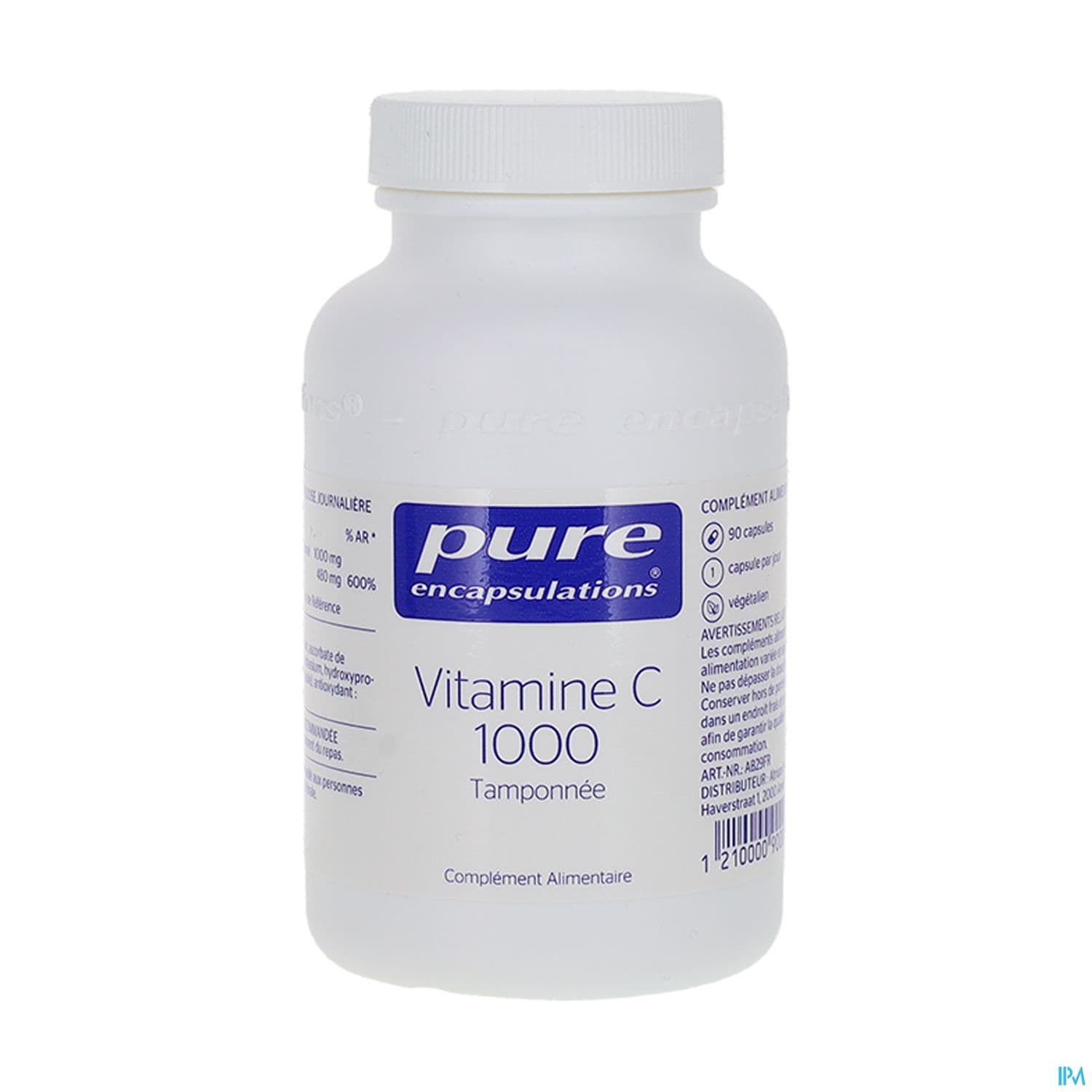 Pure Encapsulations Vitamine C 1000 Tamponnee Capsule 90 — Pharmacie De Mailloles