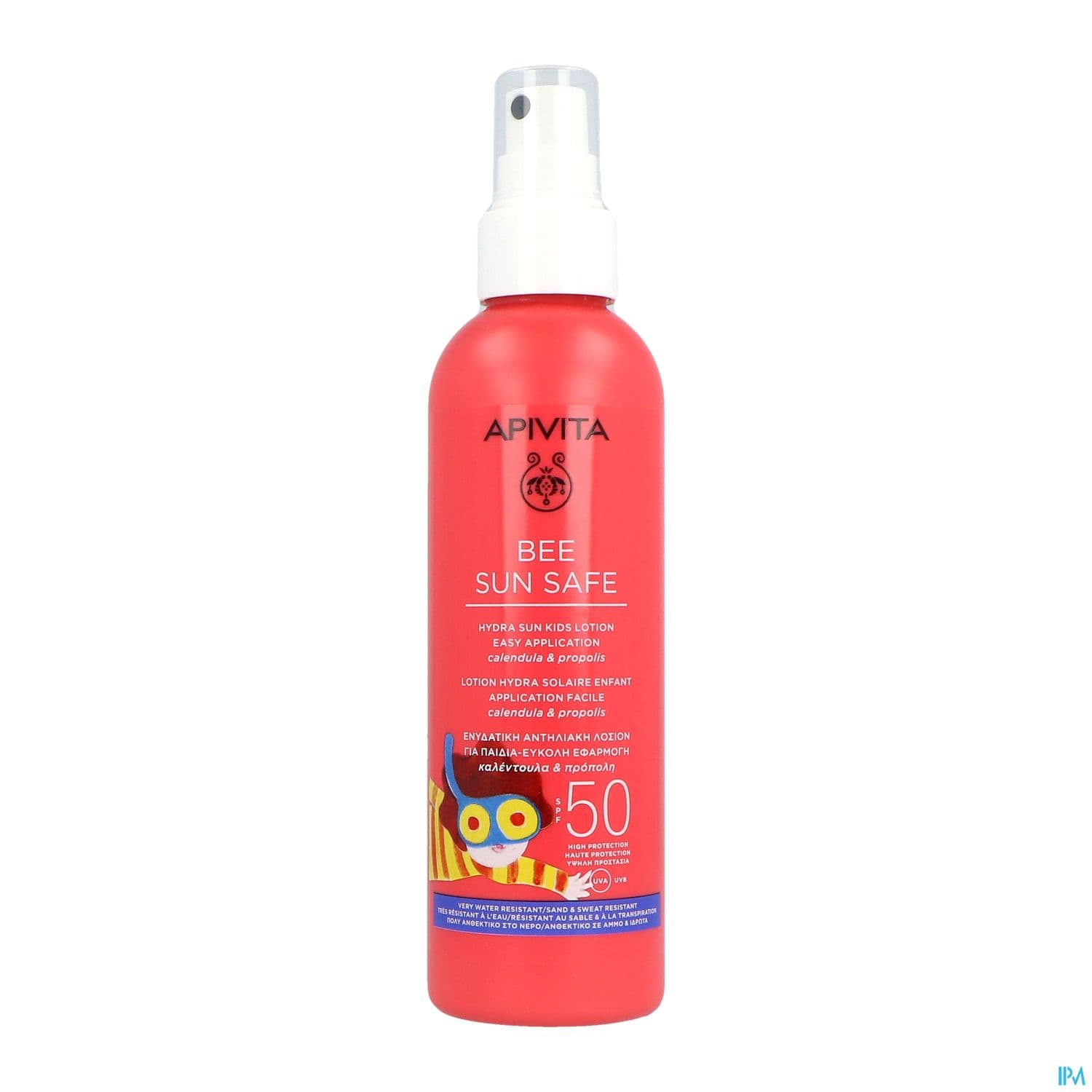 Apivita Bee Sun Safe Spf50 Lotion Hydra Solaire Enfant Application Facile 200ml — Pharmacie Villenave Rocade