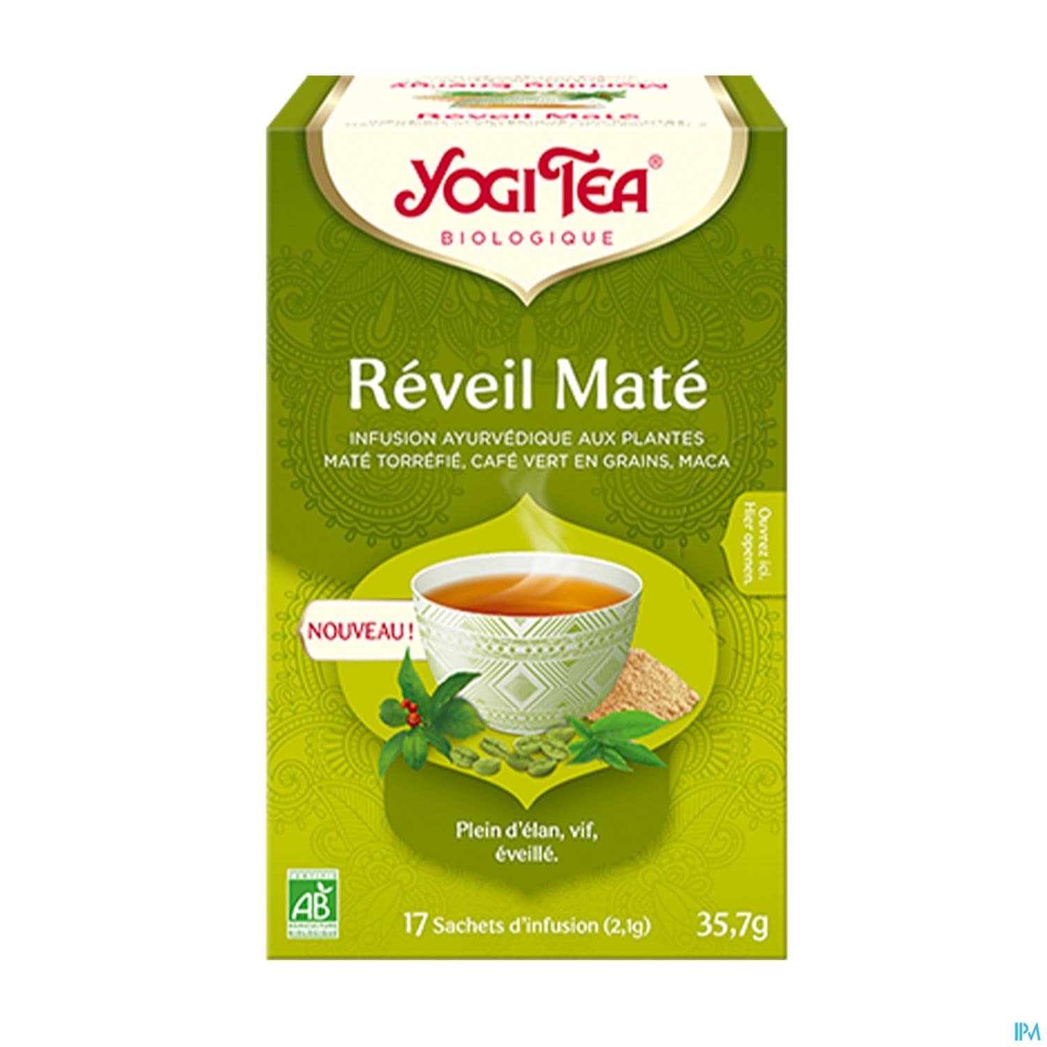 Yogi Tea Reveil Mate Bio Infusette 17