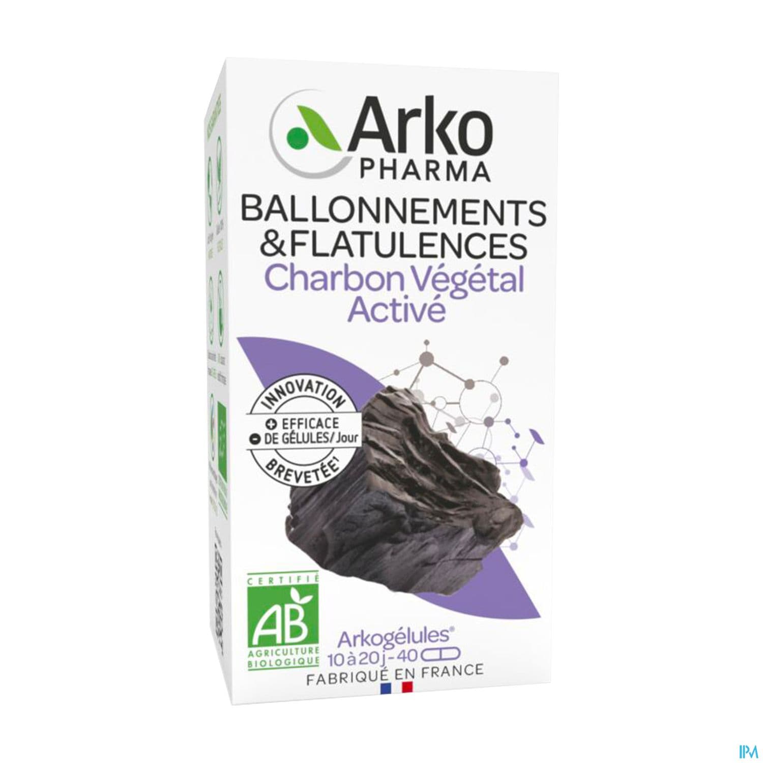 ARKOG CHARBON VEGETAL BIO GELUL 40