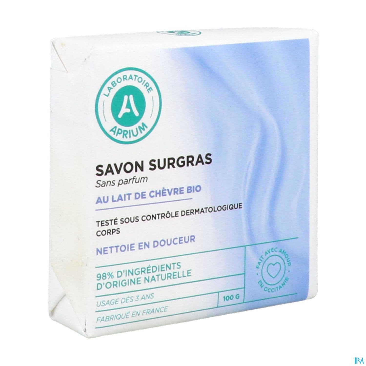 Laboratoire Aprium Savon Lait Chevre 100g — Aprium Pharmacie des Colonnes - M'Sika