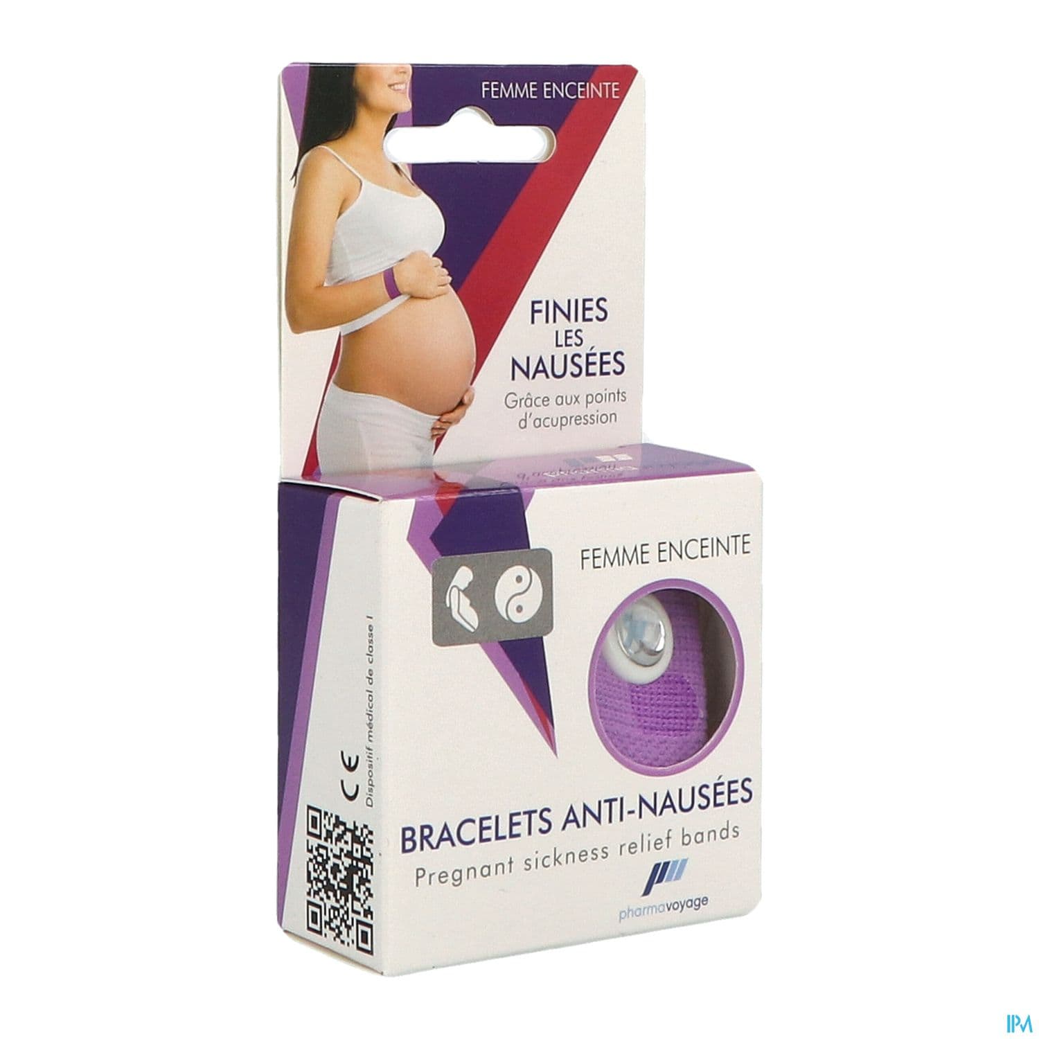 Pharmavoyage Bracelet Antinausee Femme Enceinte 1