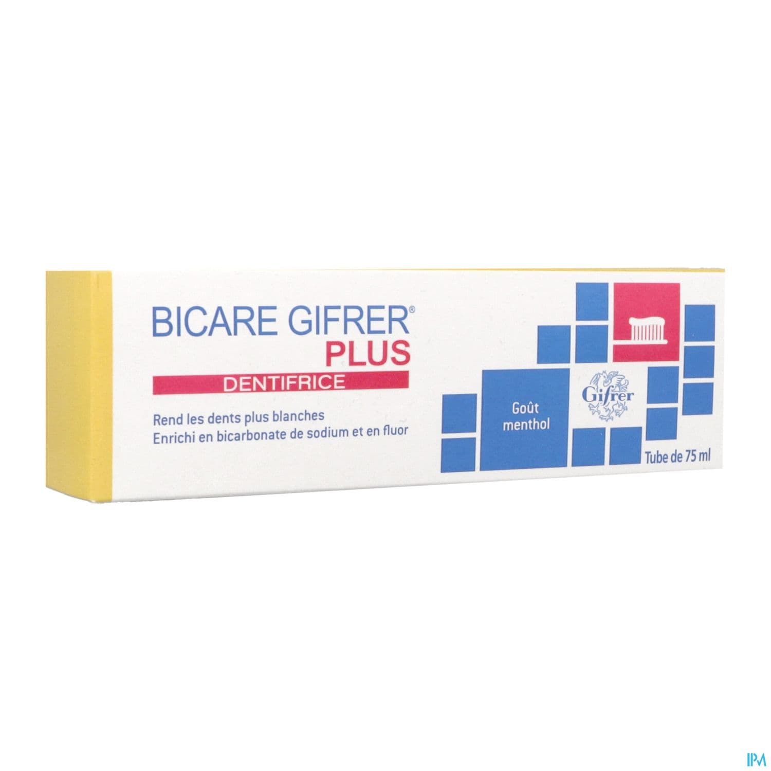 Bicare Gifrer Plus Dentifrice Menthol 75ml