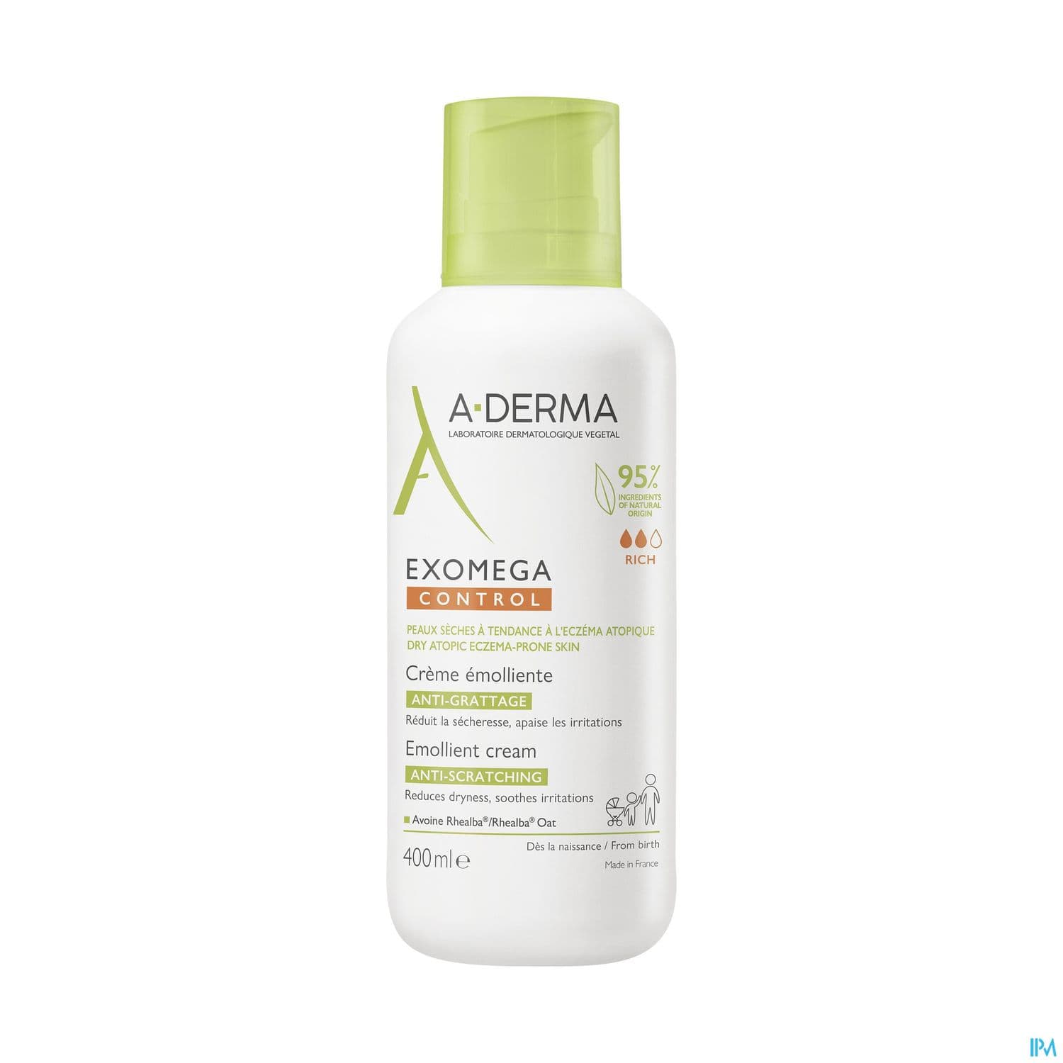 A-DERMA EXOMEGA CONT CR EMOL 400ML