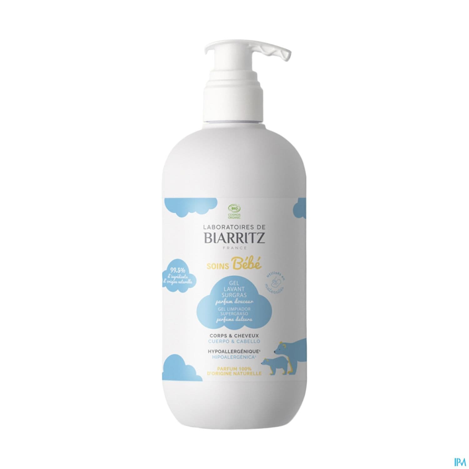 Laboratoires De Biarritz Bebe Gel Lavant Surgras Parfum Douceur 500ml
