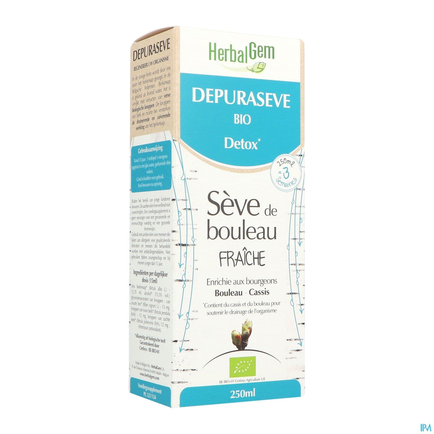 HERBALGEM DEPURASEVE BIO 250ML