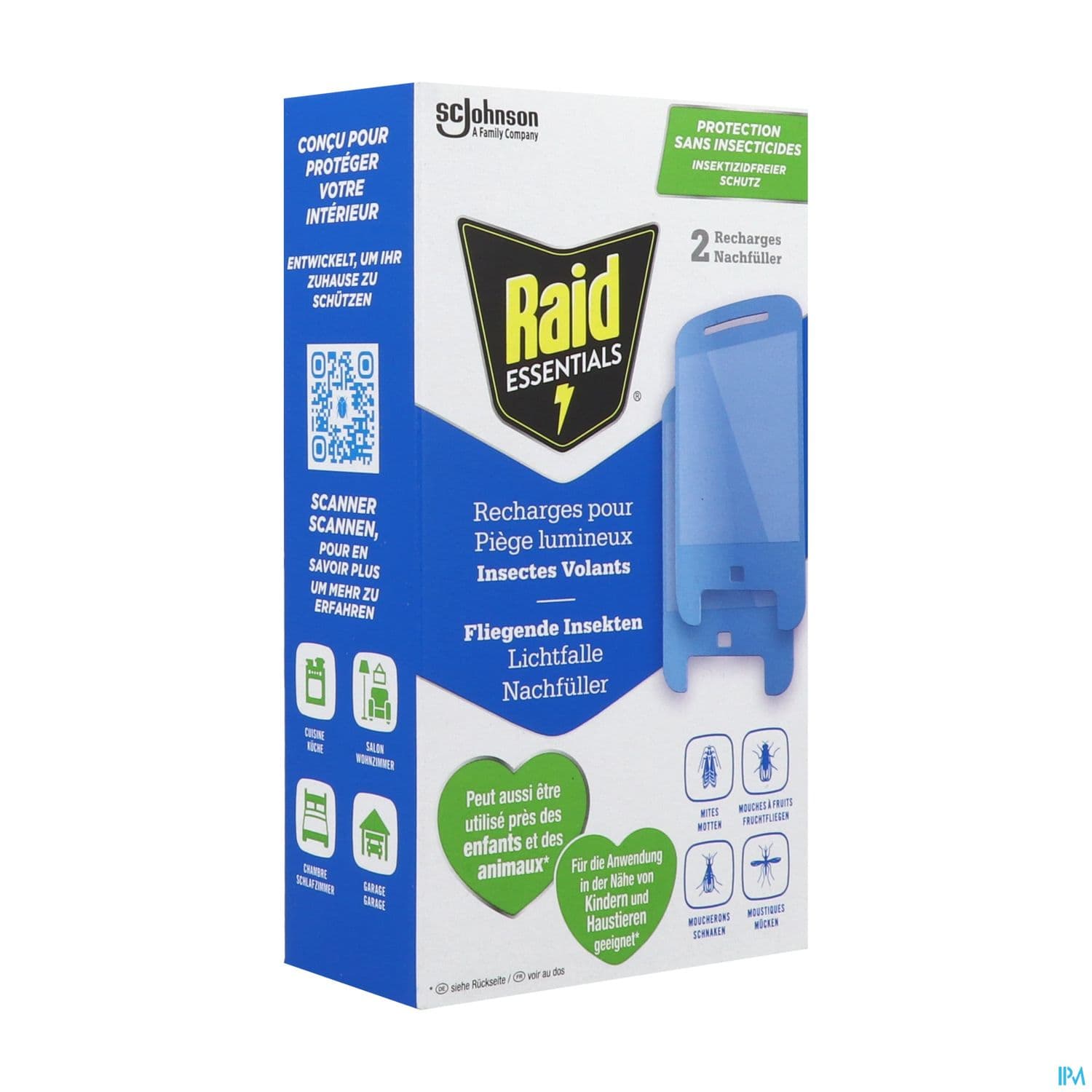 RAID ESS RECH PIEGE LUMIN INSECT