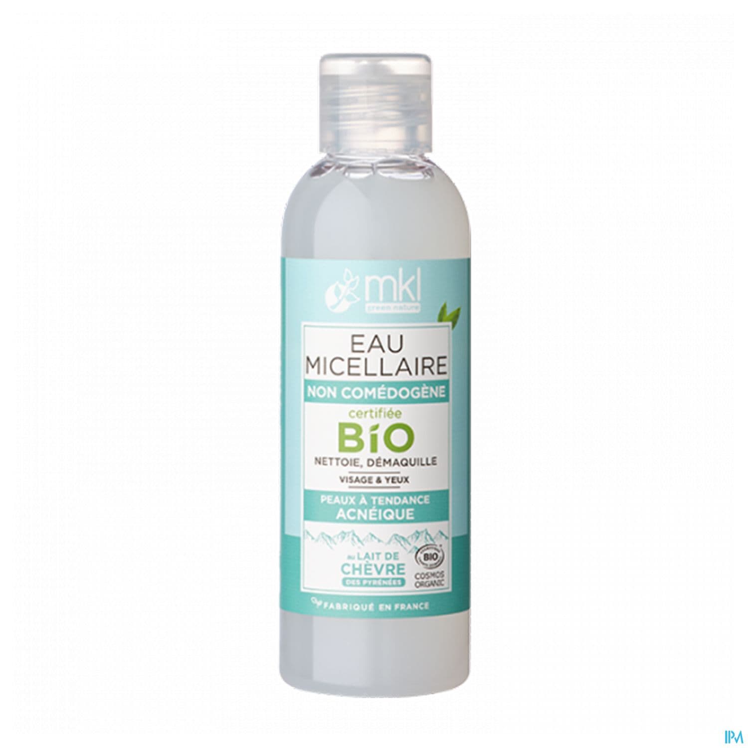 MKL EAU MICEL BIO LAIT CHEVRE100ML — Pharmacie Lafayette des Clairions