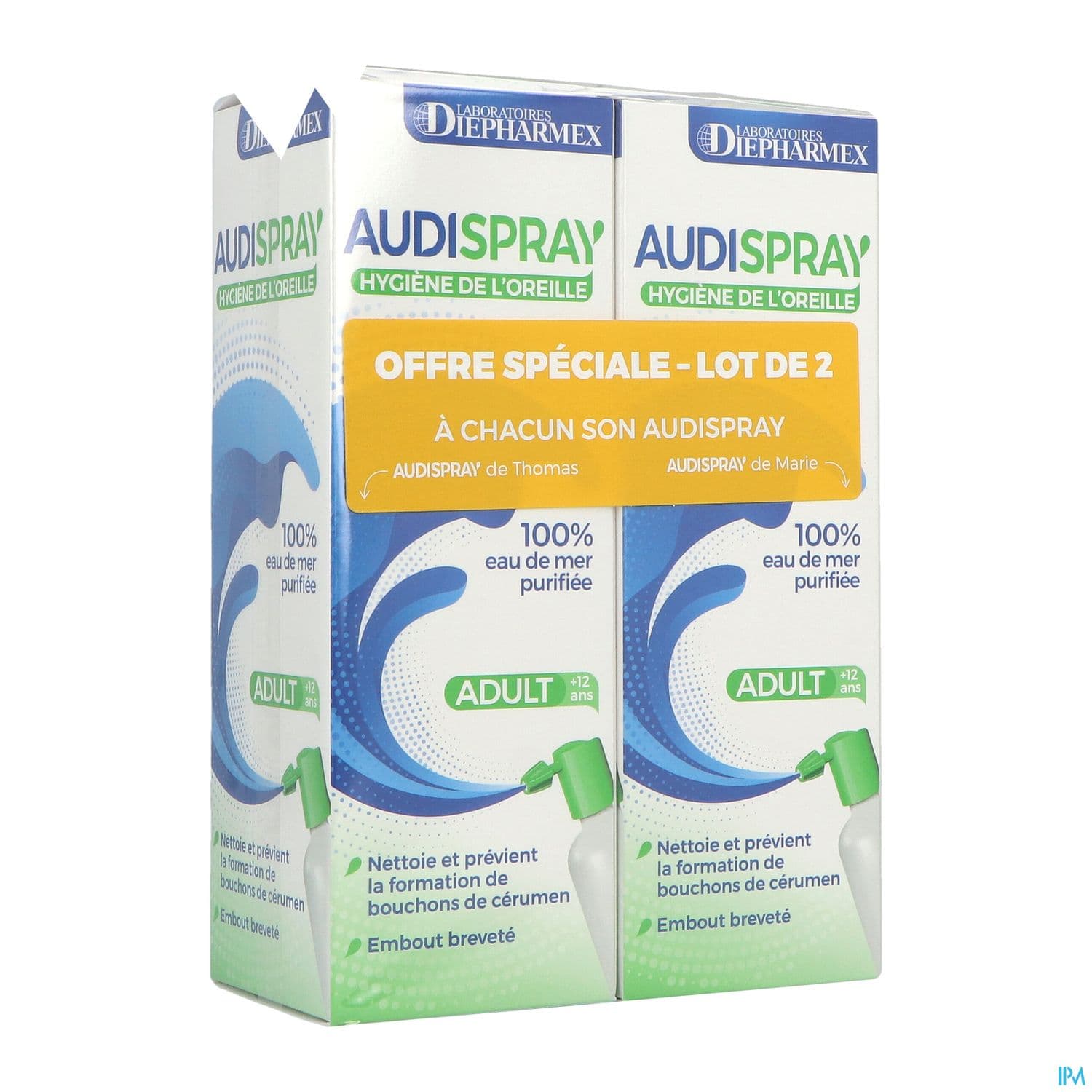 AUDISPRAY ADULTE SPRAY 50MLX2