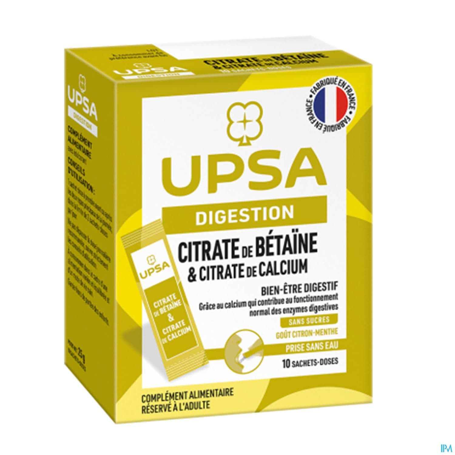 CITRATE BETAINE/CALCIUM UPSA DOS10 — Pharmacie Rocade by Nexum