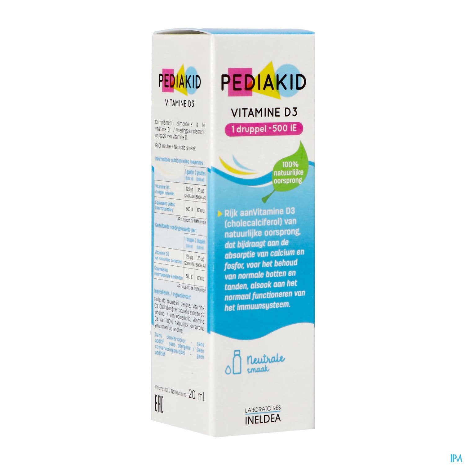 Pediakid Vitaline D3 Sol Buv Fl 20ml
