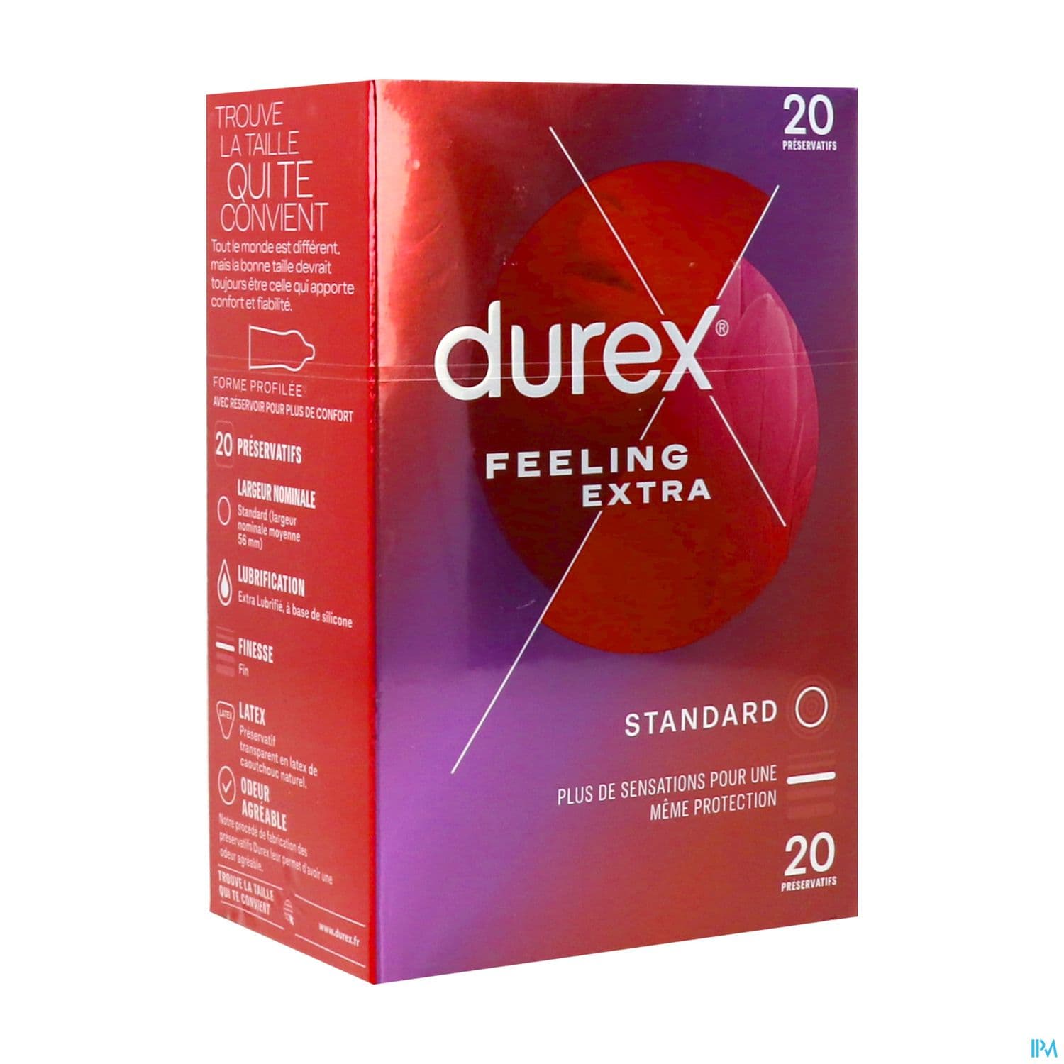 Durex Feeling Extra Preservatif 20