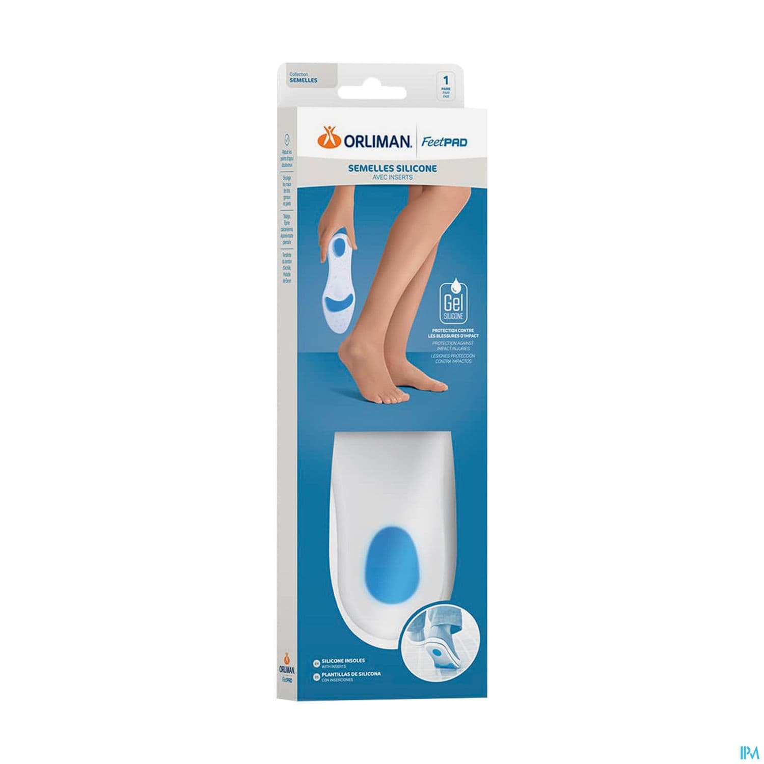 Orliman Feetpad Semelle Avec Inserts T4