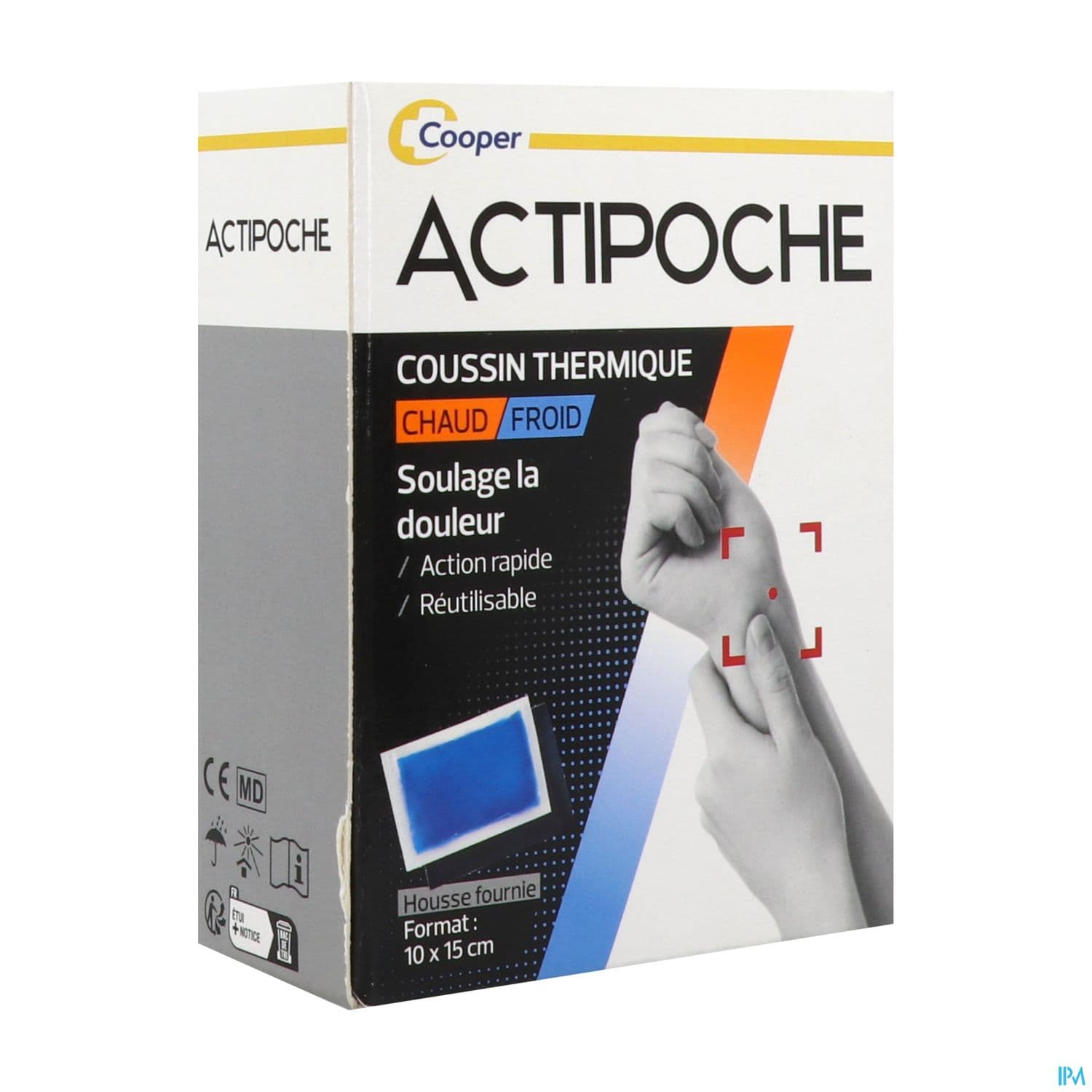 Cooper Actipoche Chaud Froid Coussin 10cm X 15cm