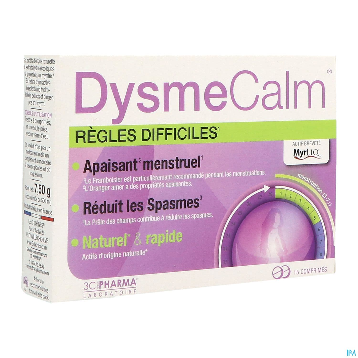 3c Pharma Dysmecalm Comprime 15