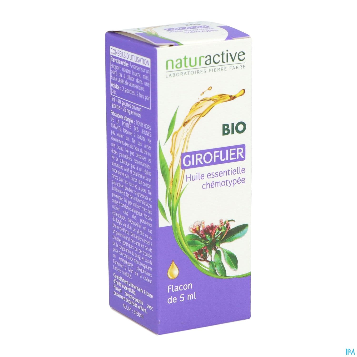 NATURACTIVE HE GIROFLIER BIO 5ML