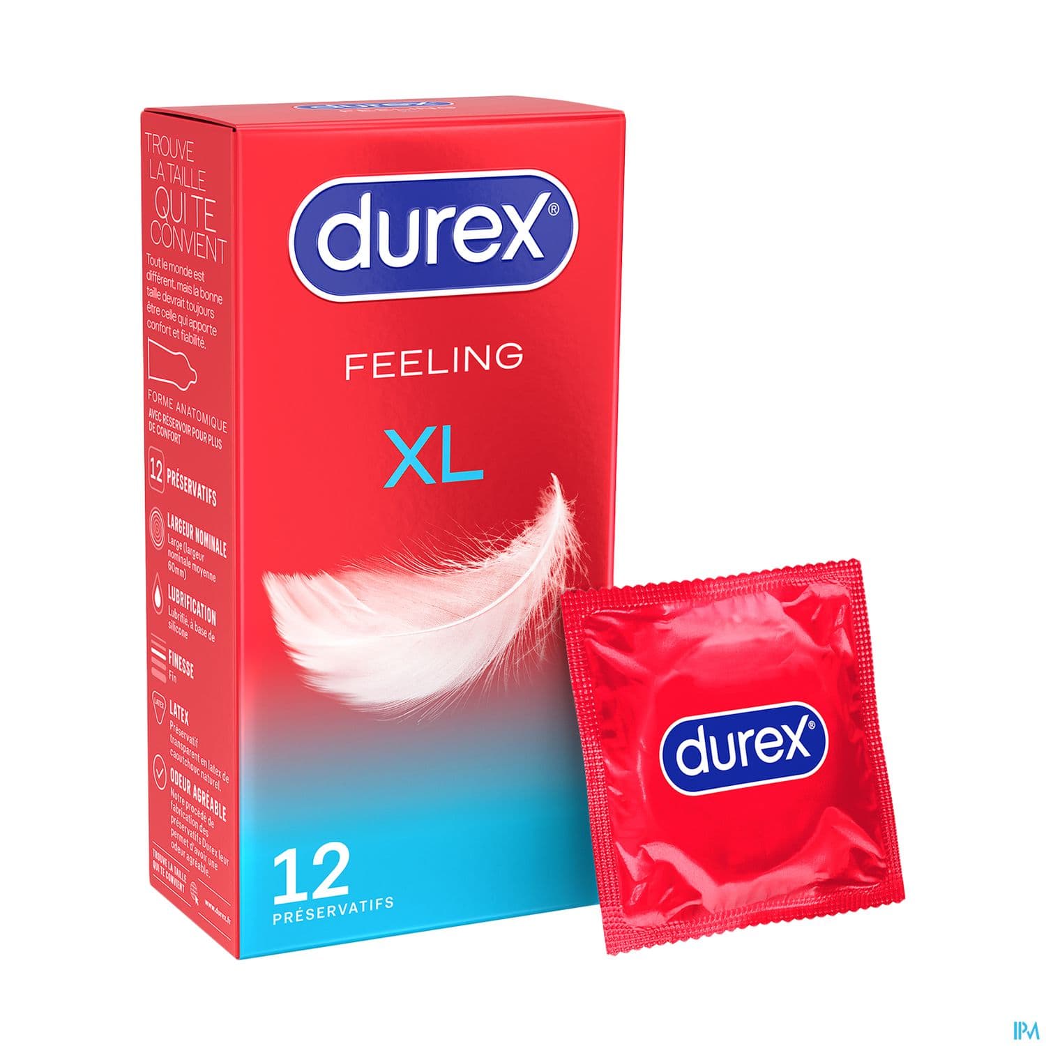Durex Feeling Xl Preservatif 12