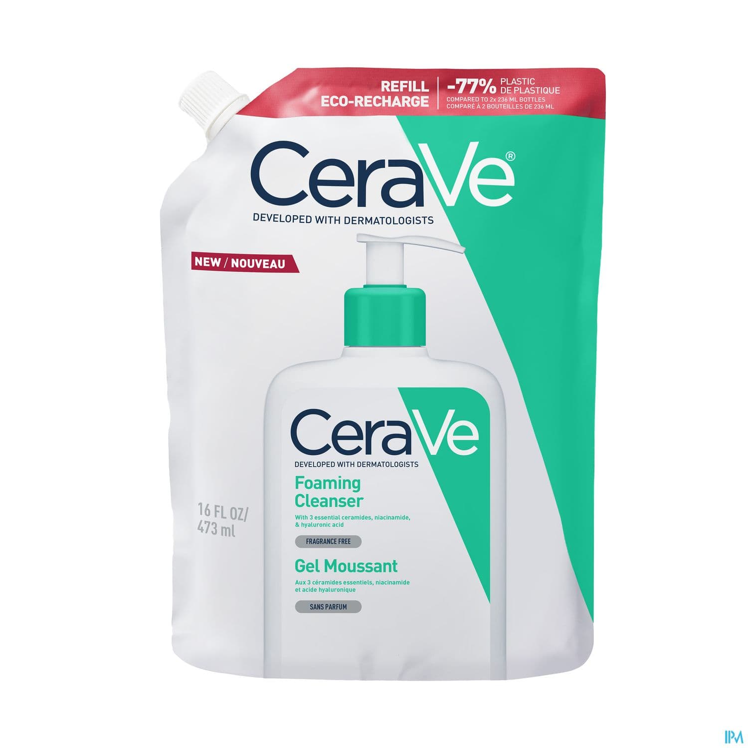 Cerave Eco Recharge Gel Moussant 473ml