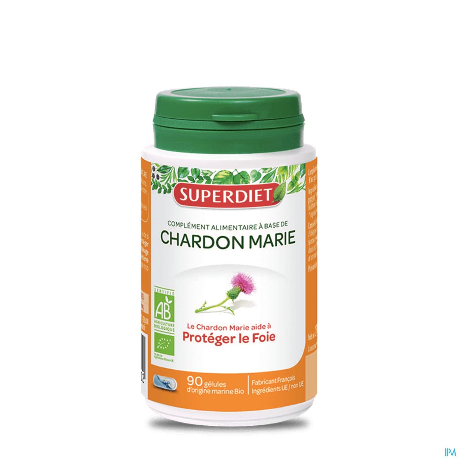 SUPERDIET CHARDON MARIE BIO GELU90