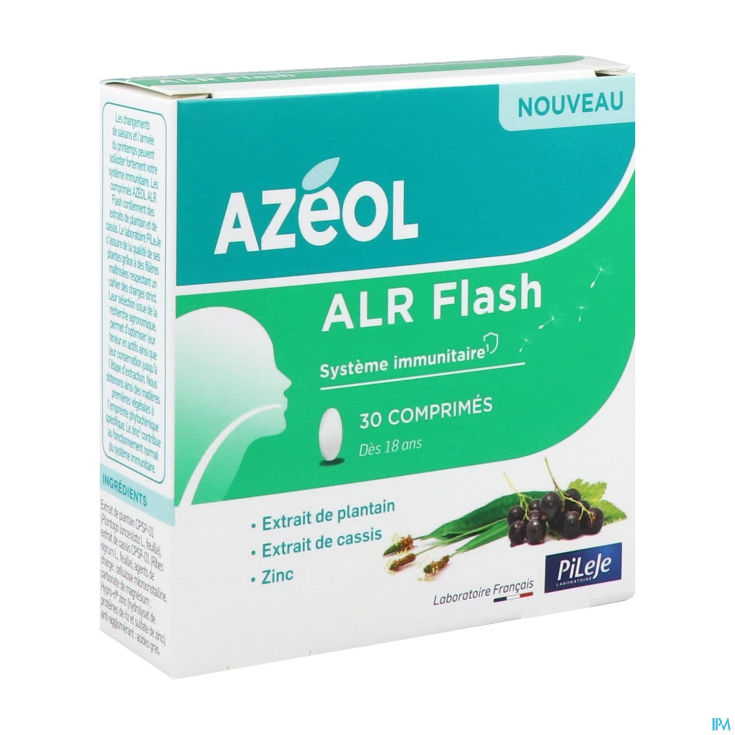 Pileje Azeol Alr Flash Comprime 30