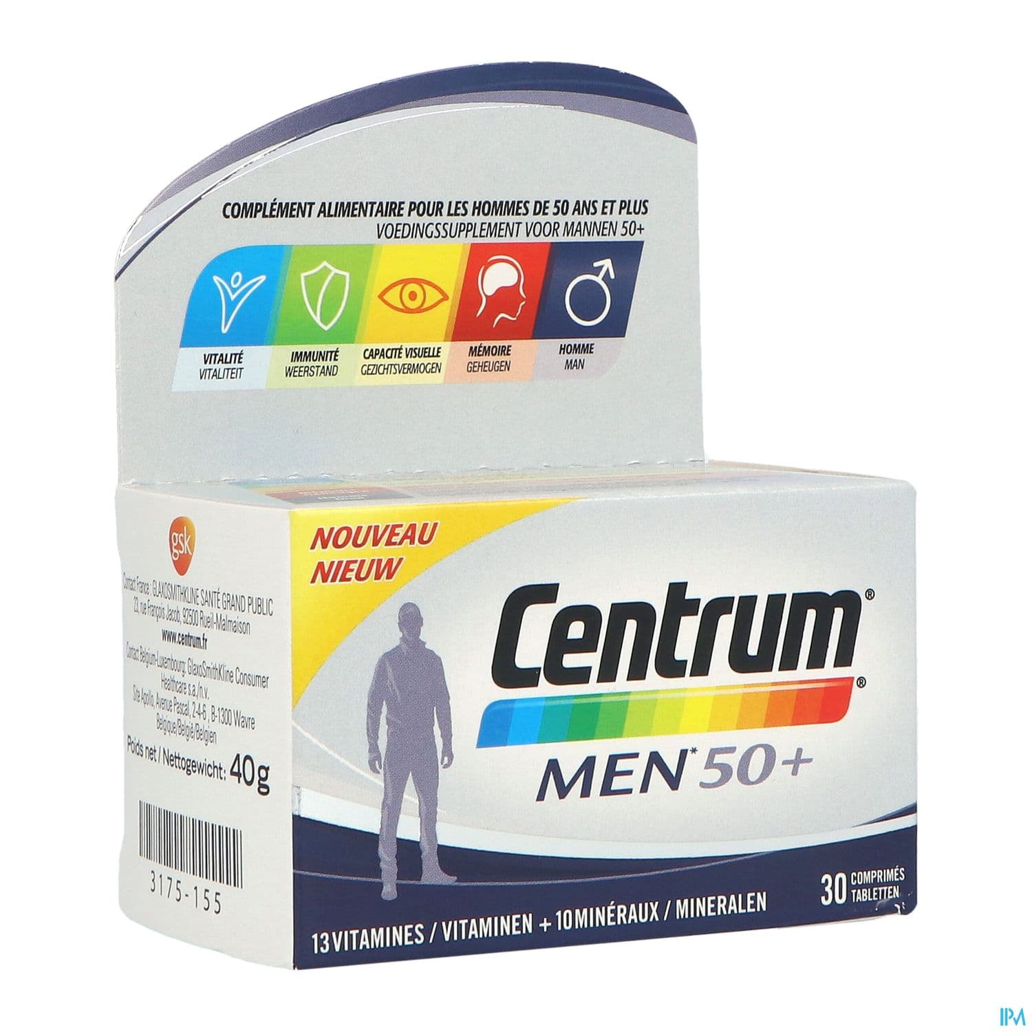 CENTRUM MEN 50+ CPR 30