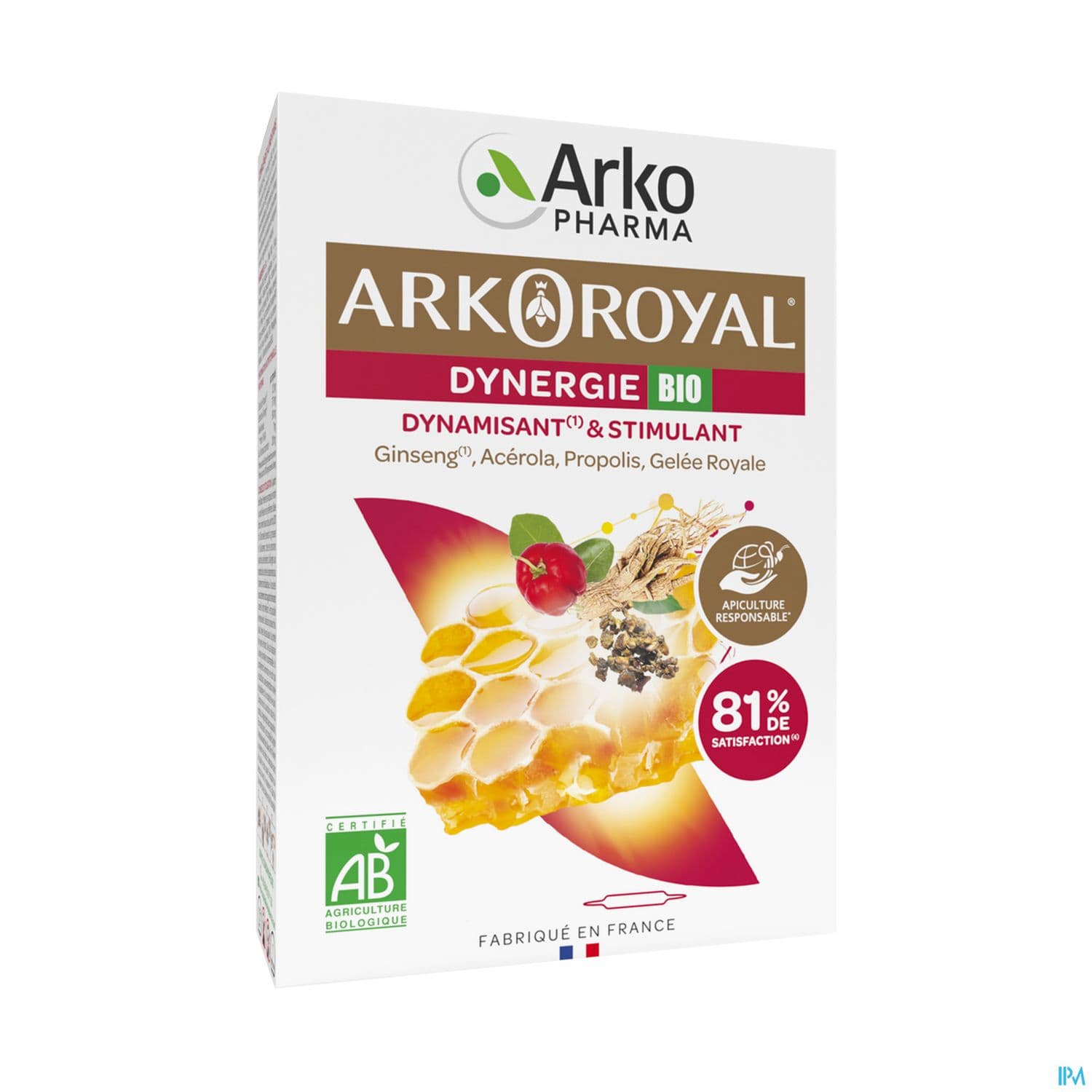 Arkopharma Arkoroyal Dynergie Bio Ampoule 20 + 10