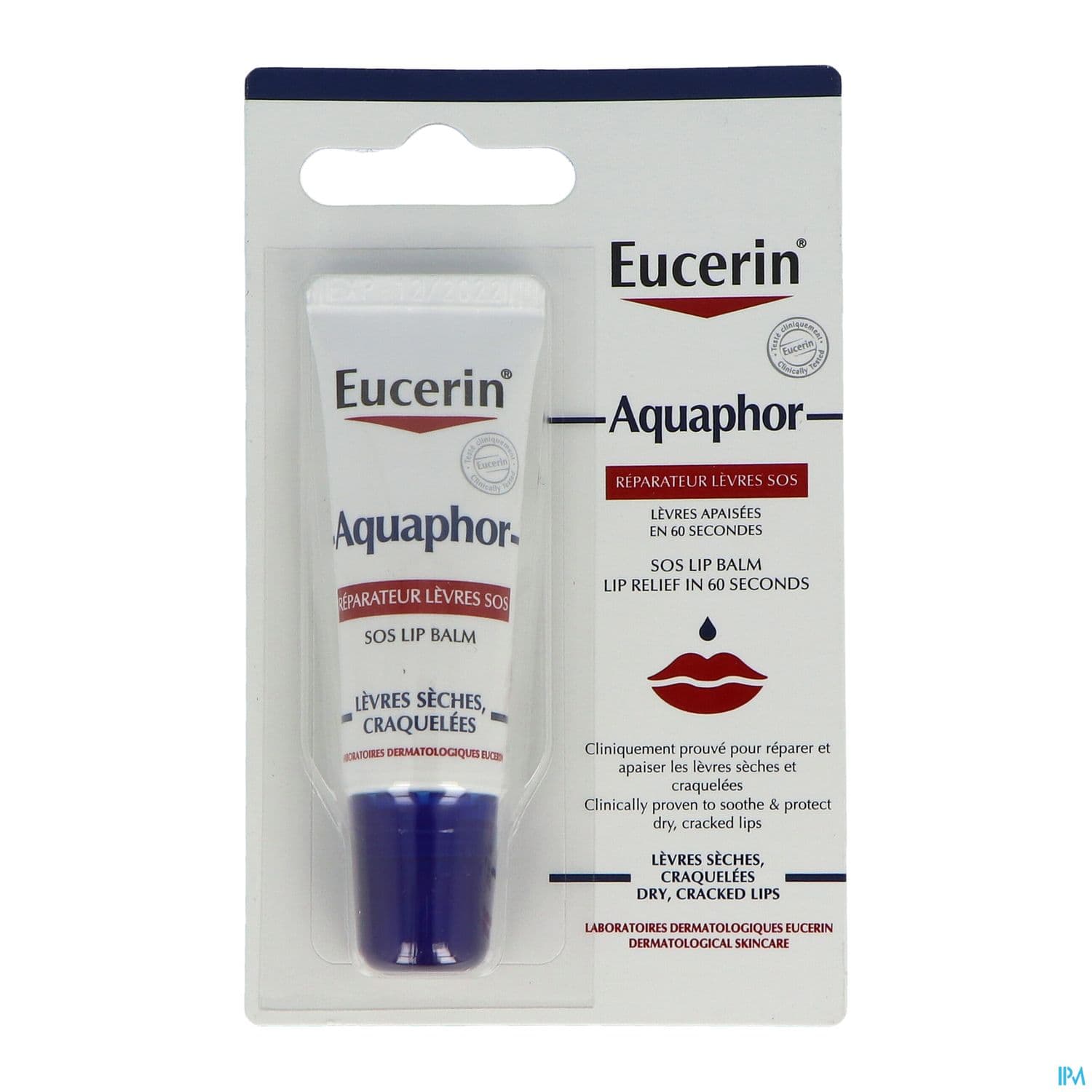 Eucerin Aquaphor Baume Reparateur Levres Sos 10ml