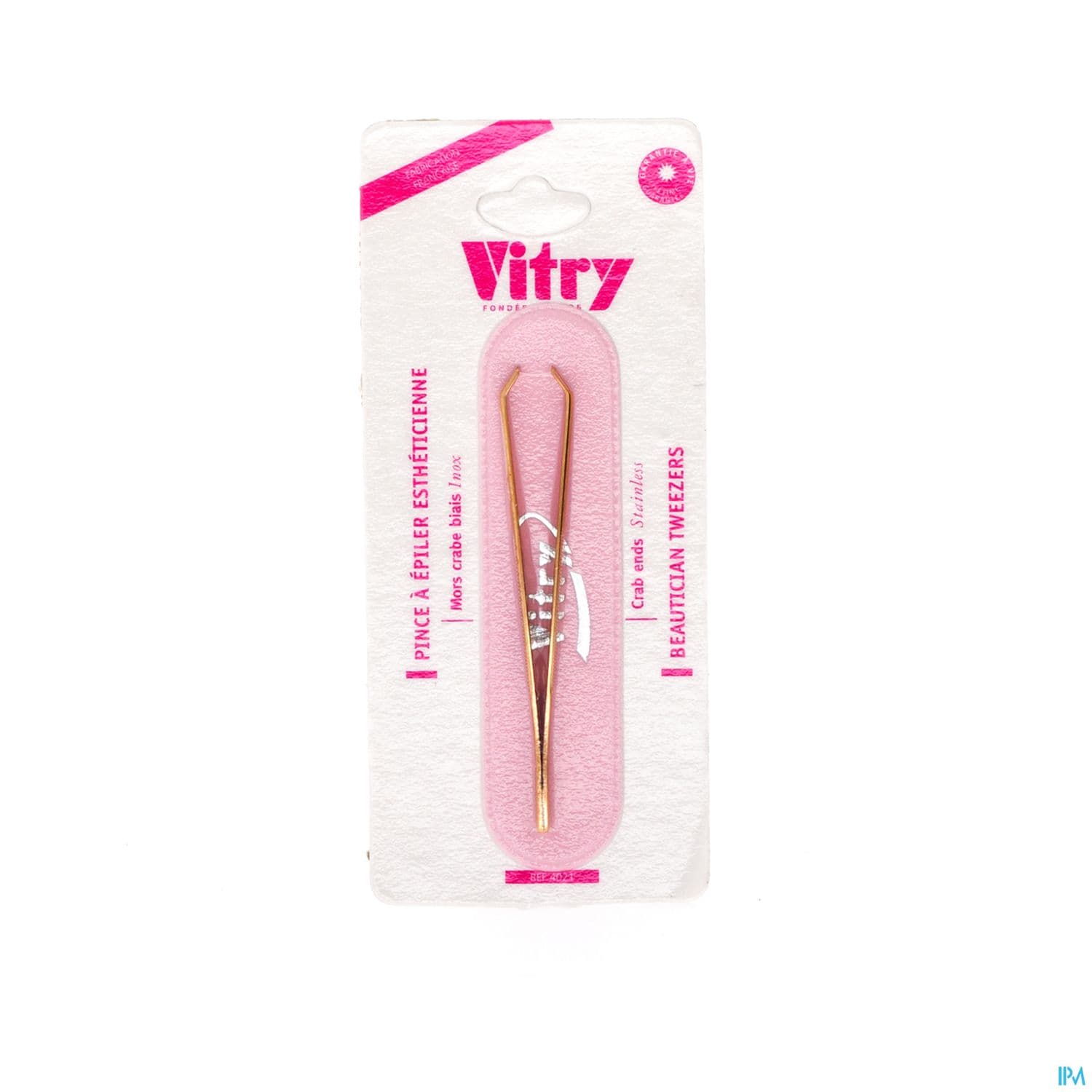 Vitry Prestige Pince A Epiler Mors Crabe Biais