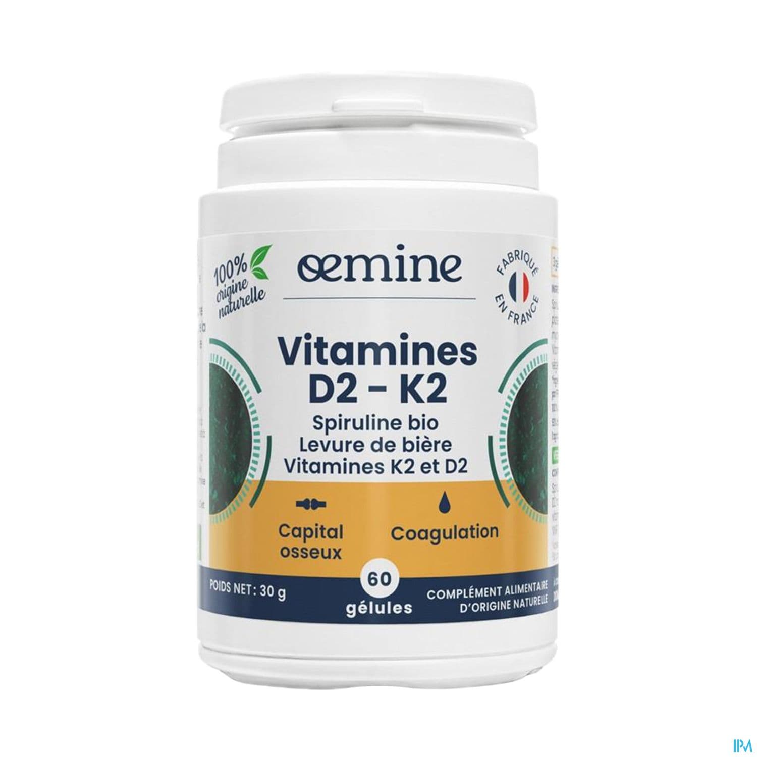 OEMINE VIT D2/K2 GELUL 60 — Pharmacie Pessac Arago