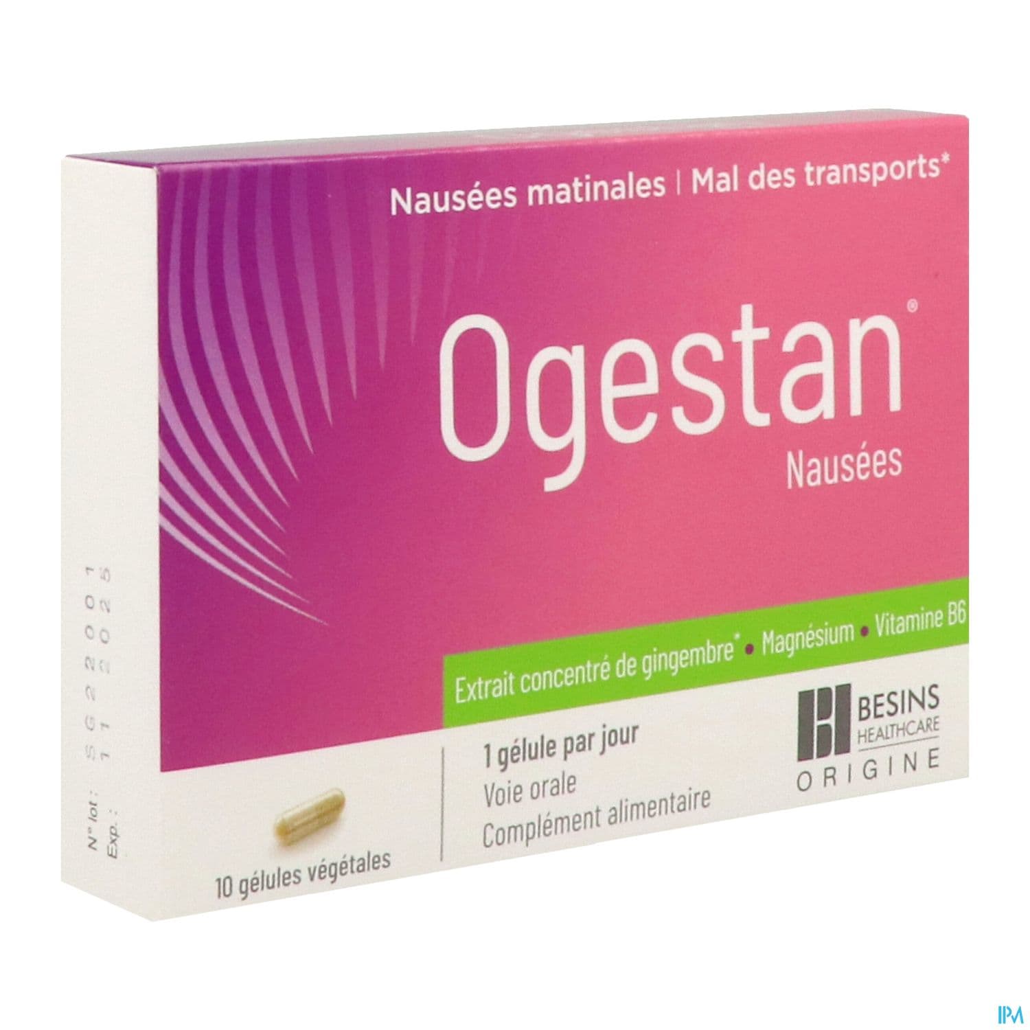 Ogestan Nausees Gelule 10