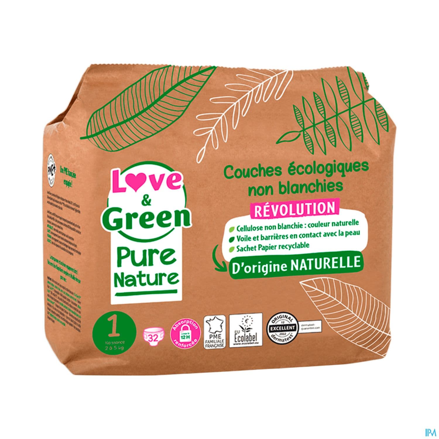 LOVE&GREEN COUCH PURE NATURE T1 32 — Pharmacie aux enfants