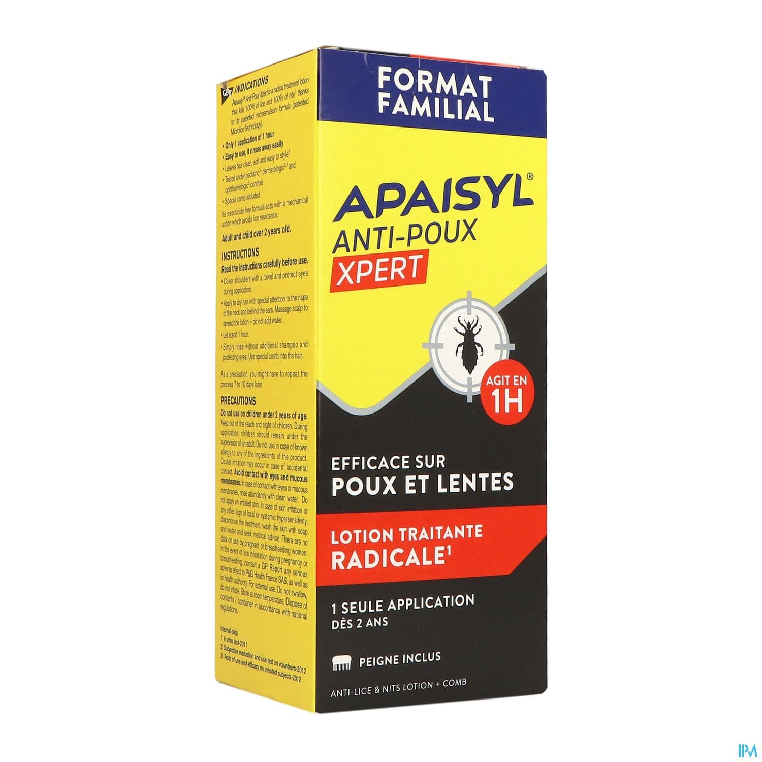 APAISYL XPERT A/POUX A/LENTE 200ML — Pharmacie Erlon