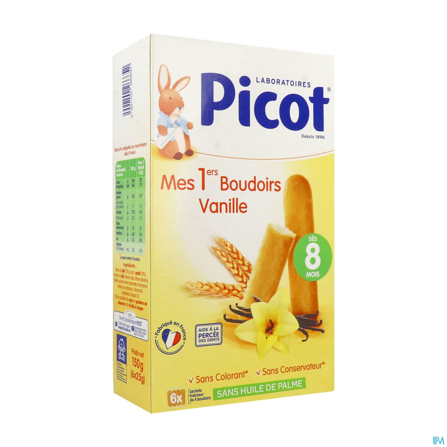 PICOT 1ER BOUDOIR VANILLE 24 — Pharmacie du Grand Vitrolles