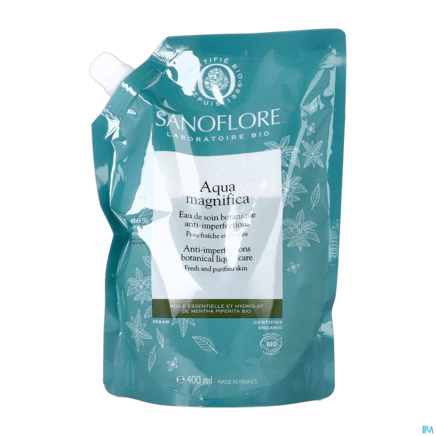 Sanoflore Aqua Magnifica Essence Perfecteur De Peau Bio 400ml