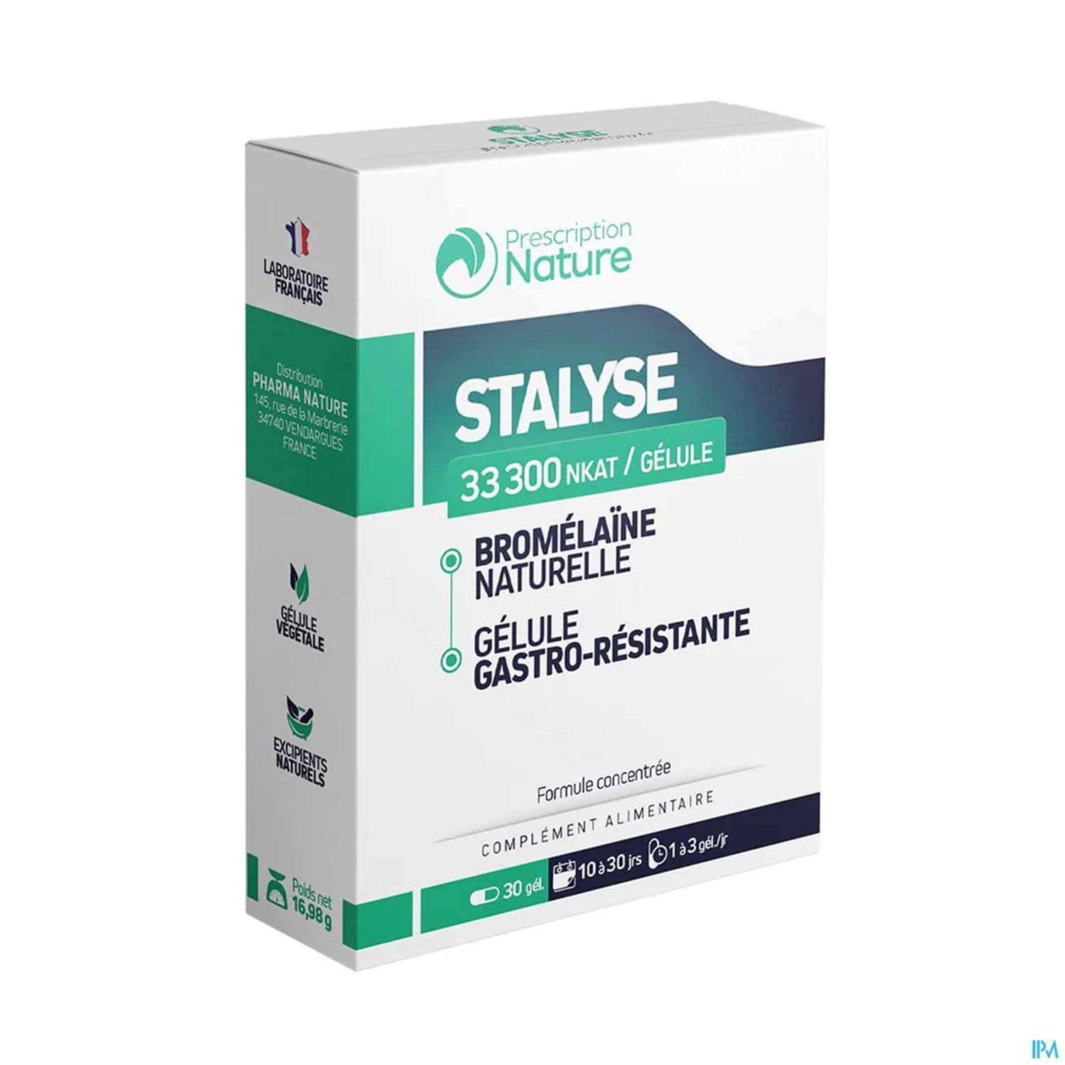 Prescription Nature Stalyse Gelule 30