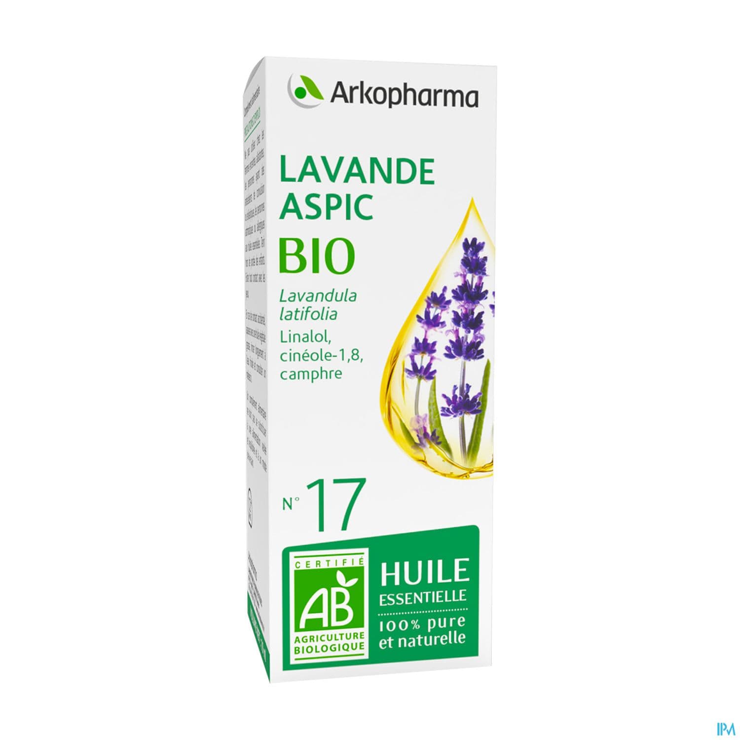 Arkopharma Arko Essentiel N17 Huile Essentielle Bio Lavande Aspic 10ml — Pharmacie Principale des Grésillons