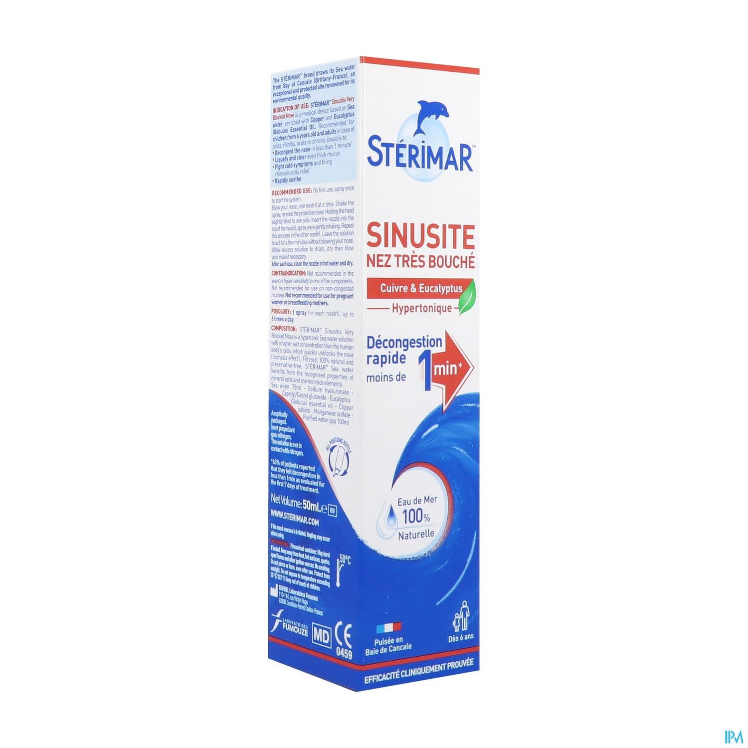 STERIMAR SINUSITE SOL NAS 50ML