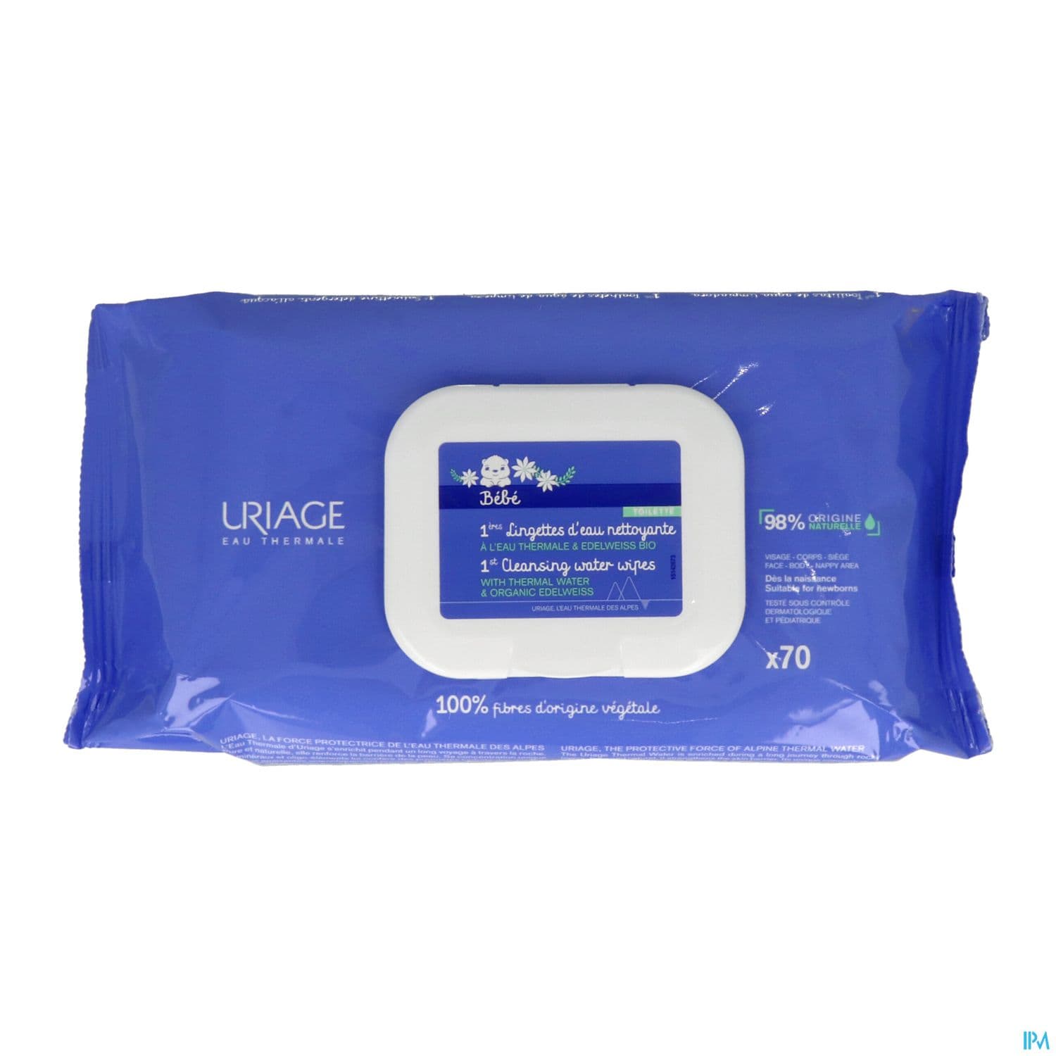Uriage Bebe 1ere Lingette Nettoyante 70