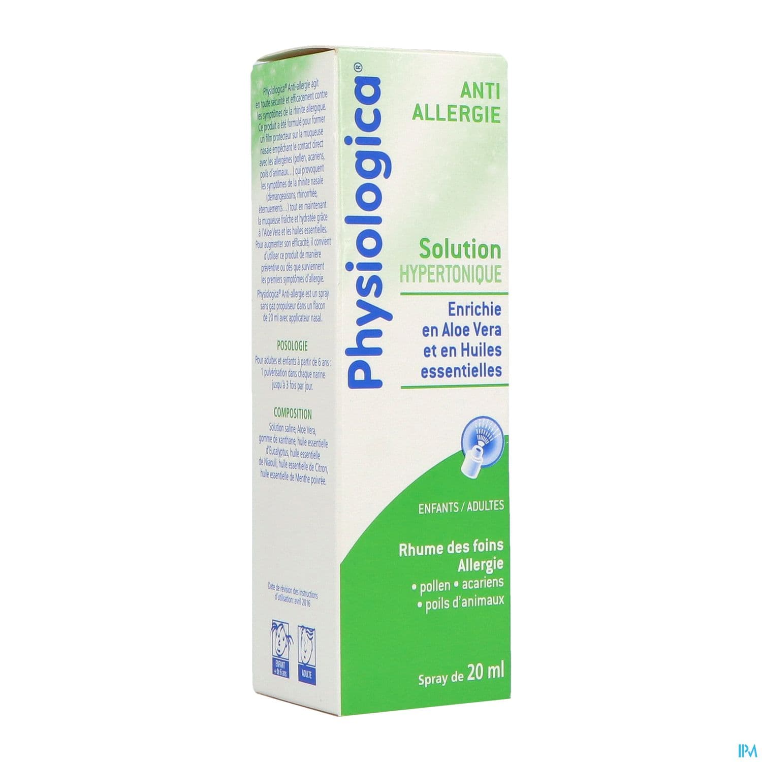 Gifrer Physiologica Antiallergie Spray 20ml — Pharmacie Principale des Grésillons