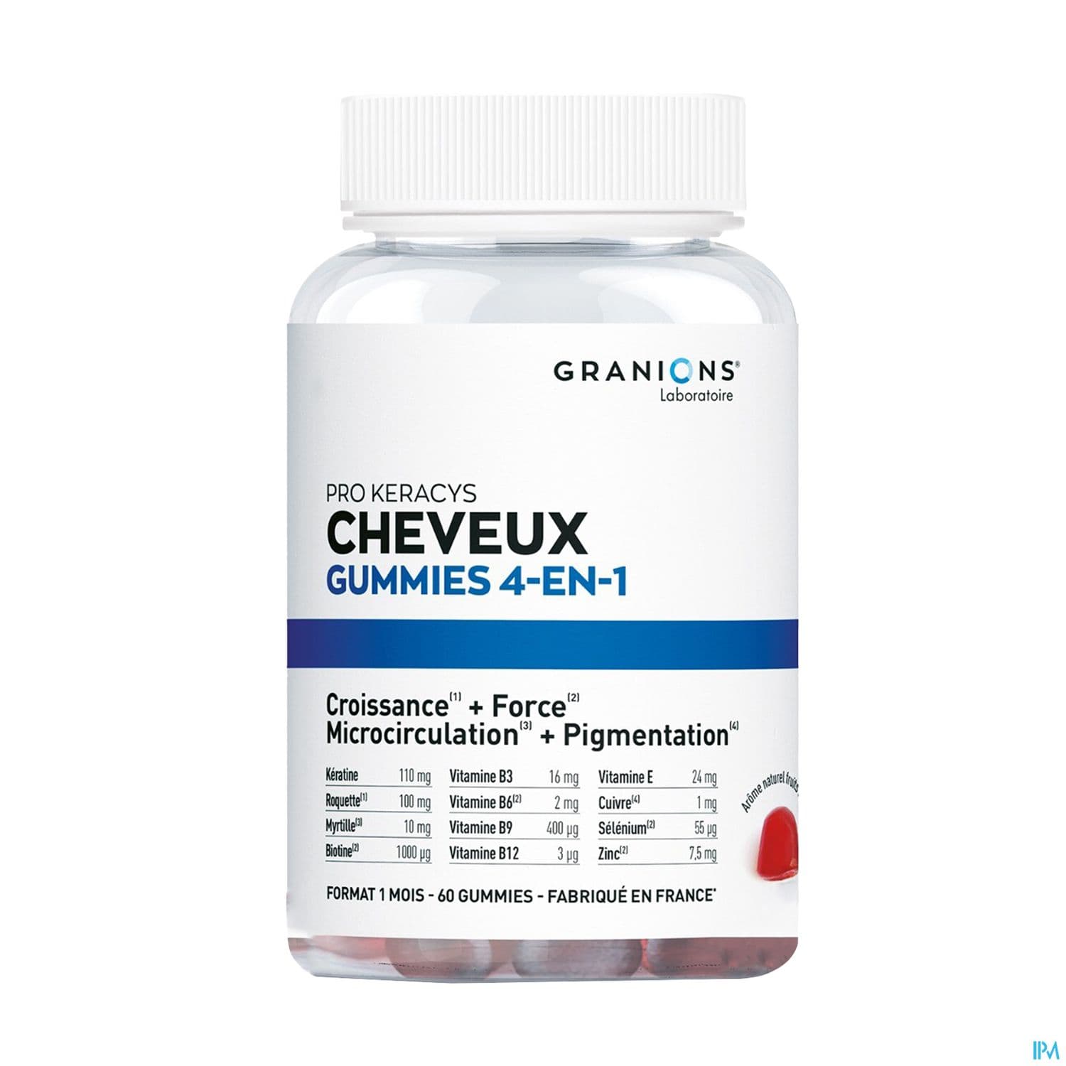 Granions Pro Keracys Cheveux 4en1 Gummies 60