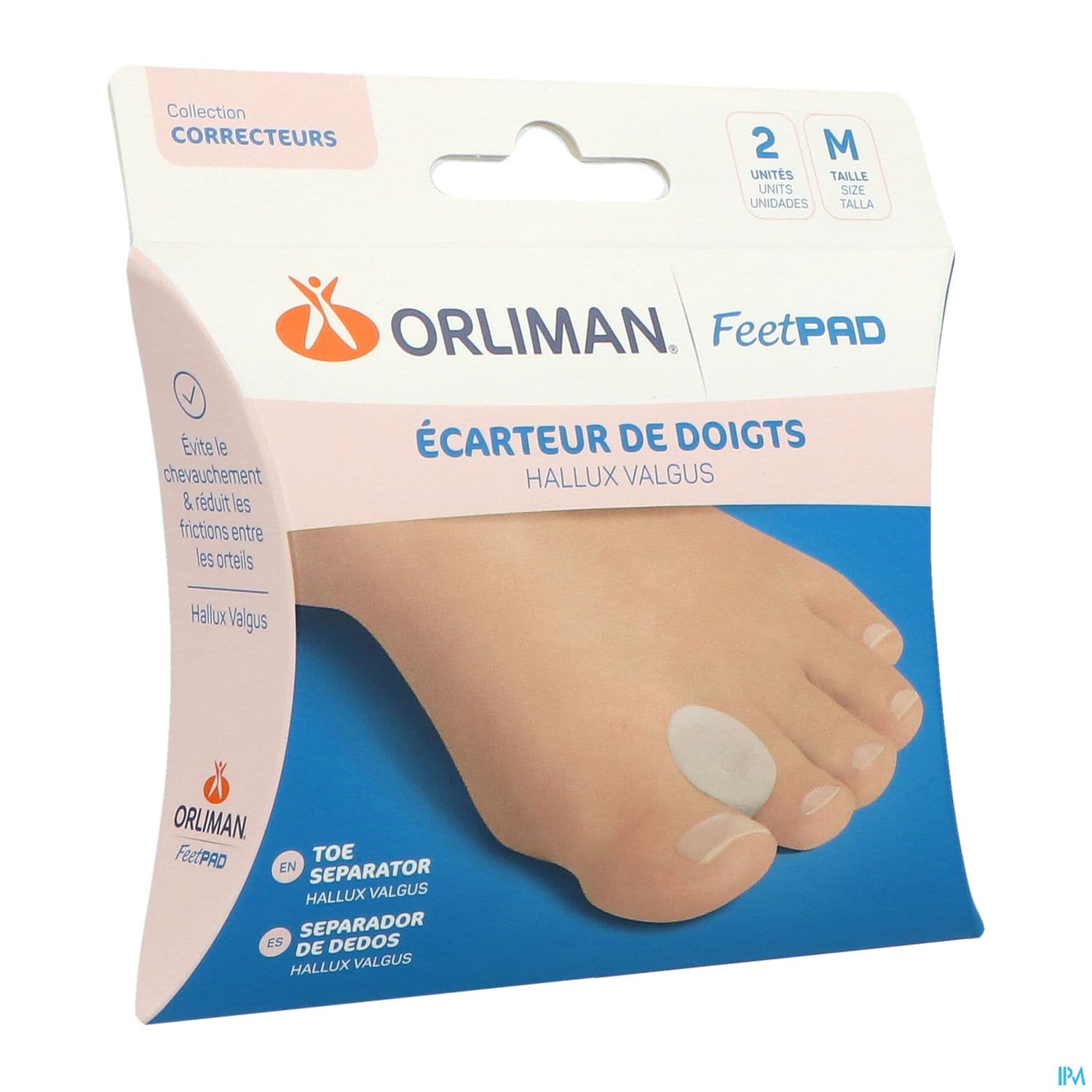 ECART DOIGT FEETPAD HALL/VALG M X2 — Pharmacie Lafayette Bordeaux