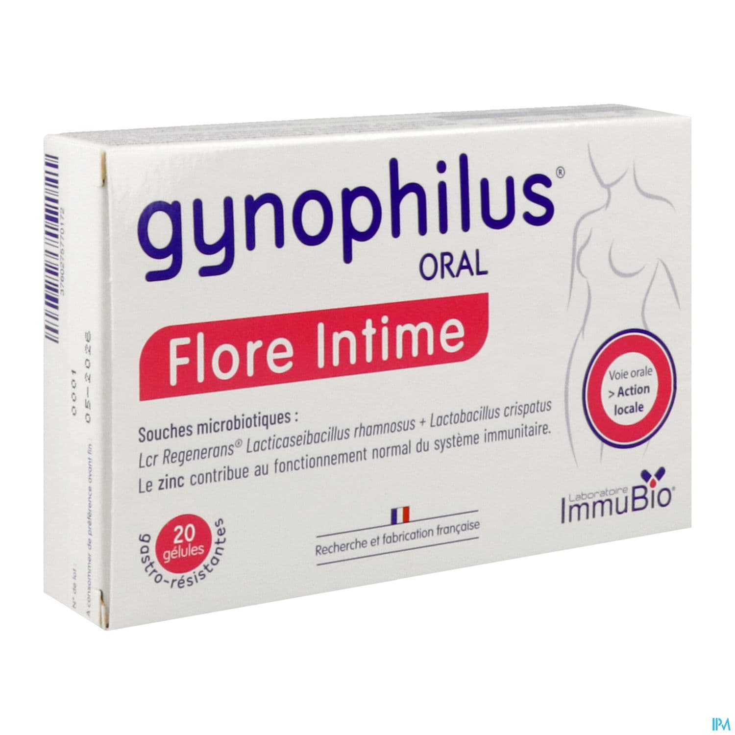 Gynophilus Oral Flore Intime Gelule 20