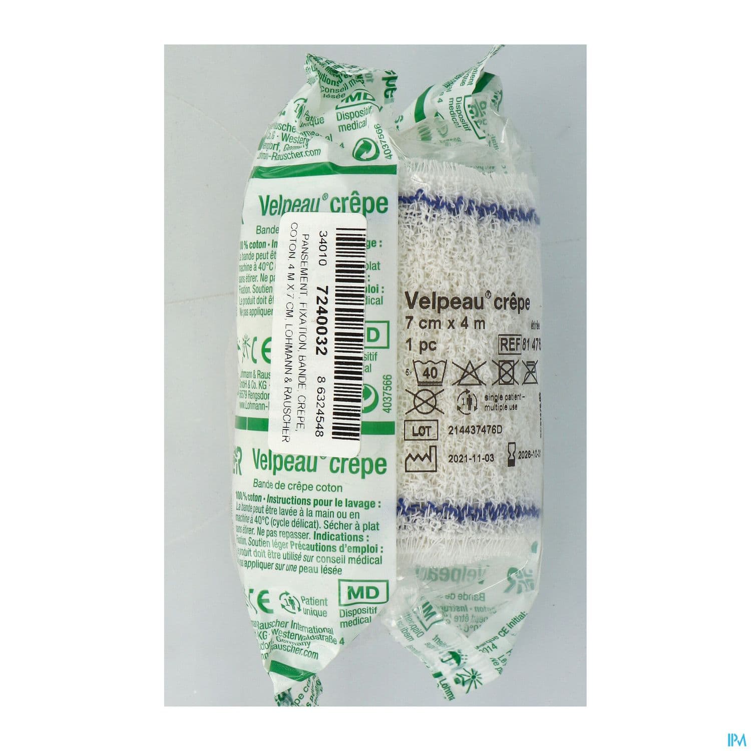 BDE CREPE CELLO VELPEAU 7CMX4M — Pharmacie de l’Arc