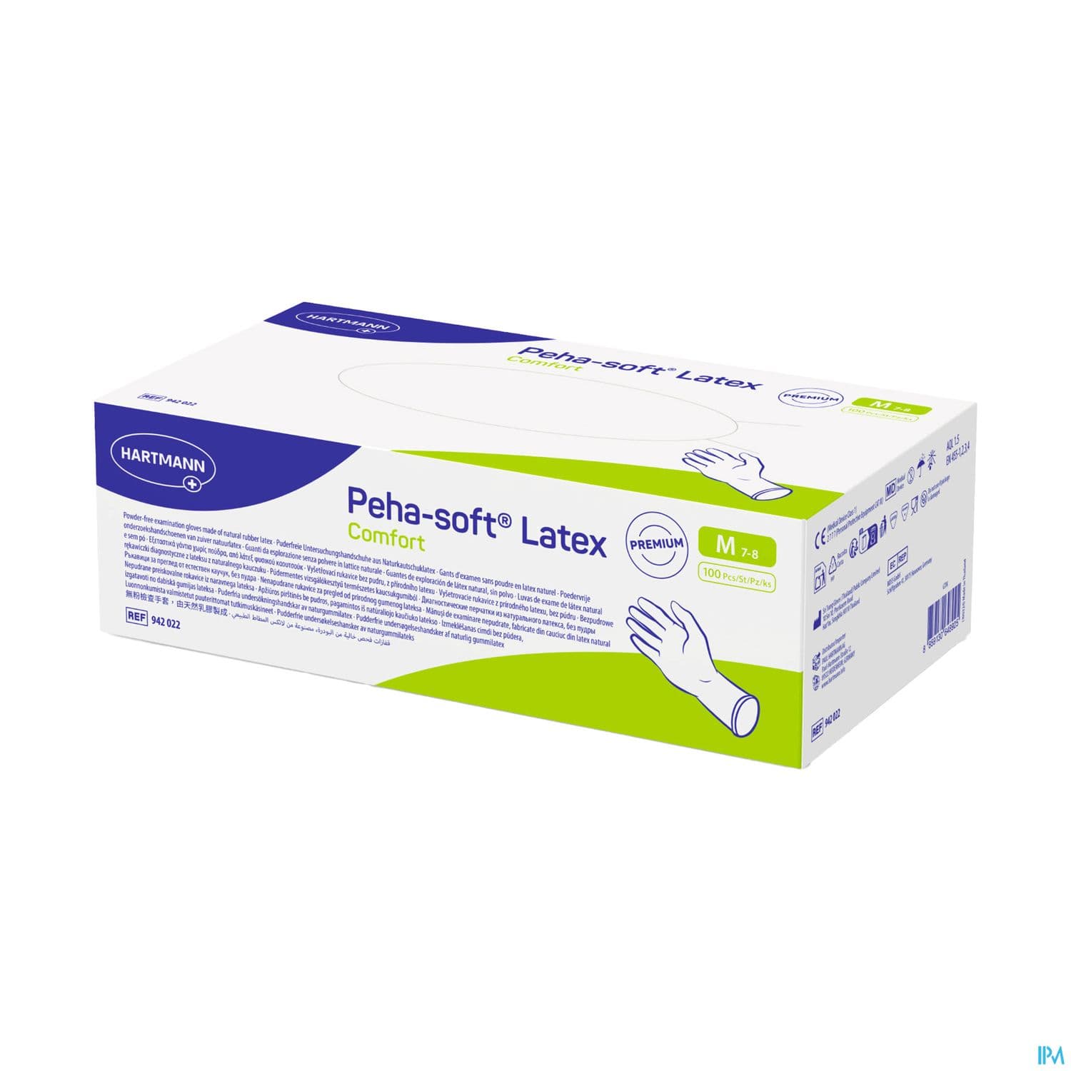 Peha Soft Sp Gant Latex Sans Poudre T7/8 100 — Pharmacie du Soleil Elsie Santé