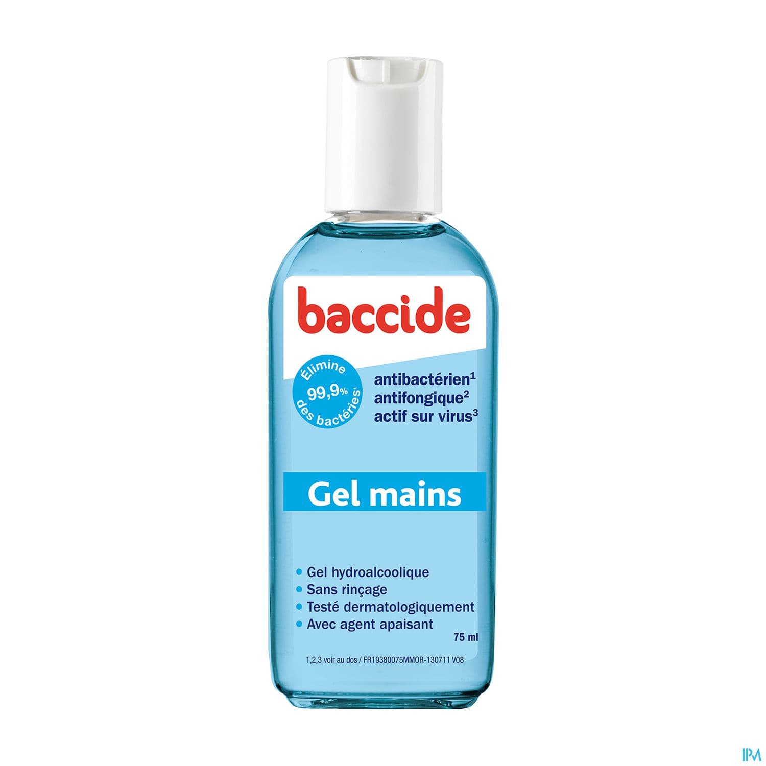 Cooper Baccide Gel Sans Rincage Mains Bleu 30ml