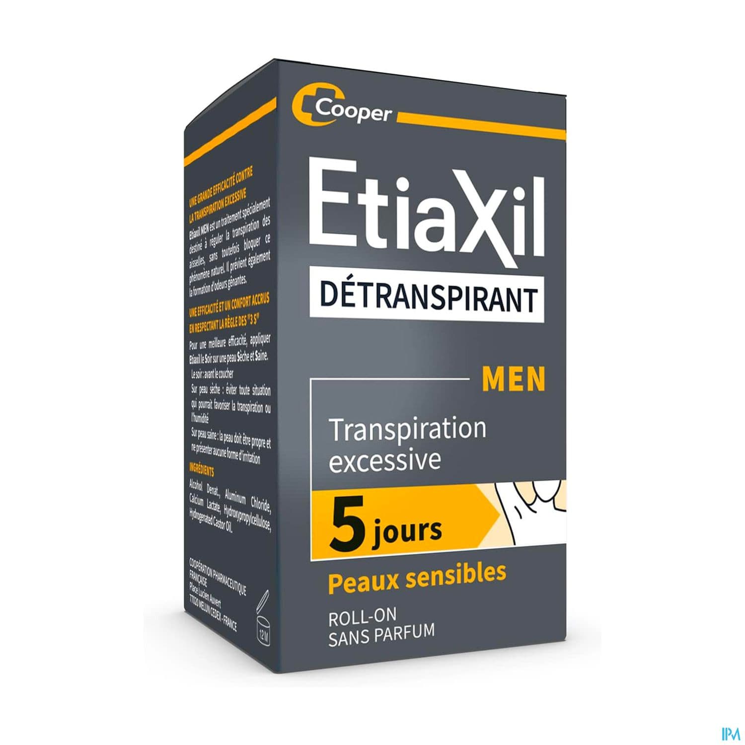 ETIAXIL MEN DETRANSP ROLLON 15ML