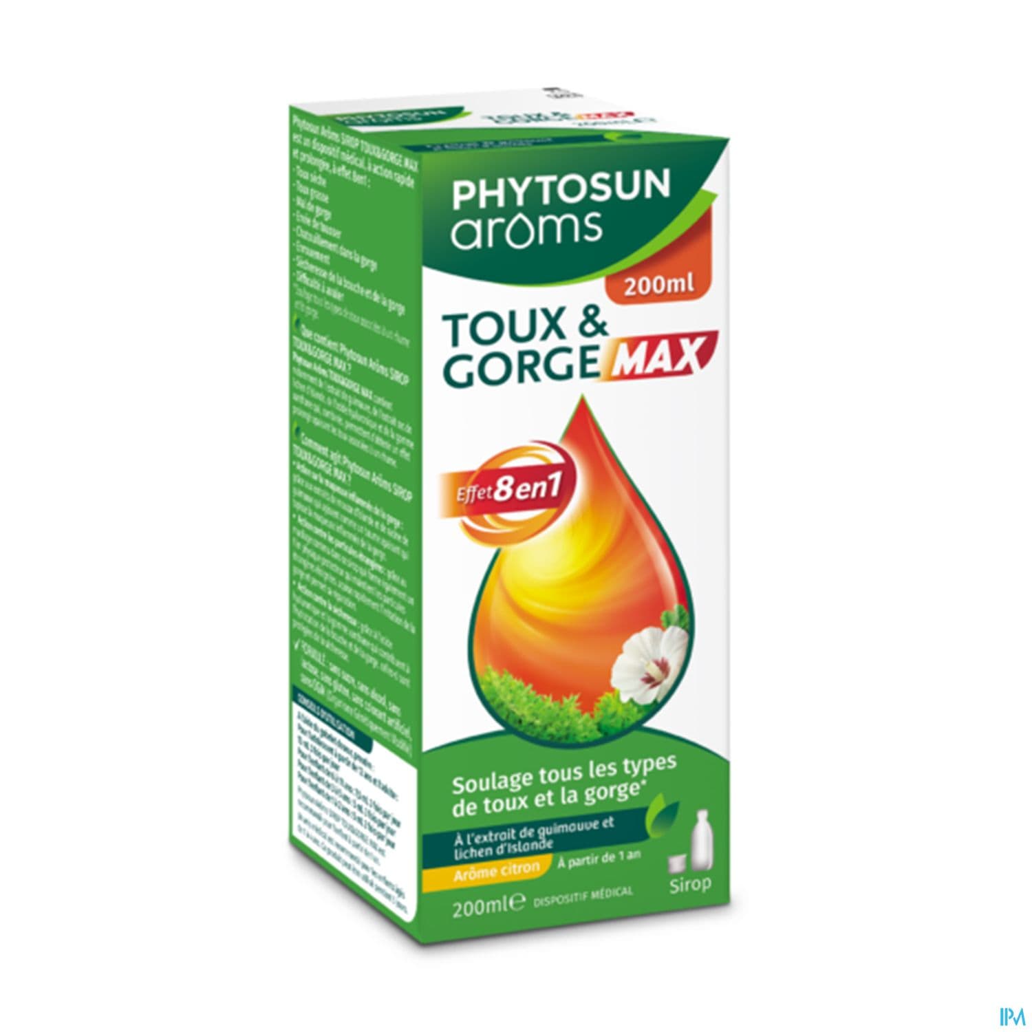 Phytosun Aroms Sirop Toux Gorge Max 200ml