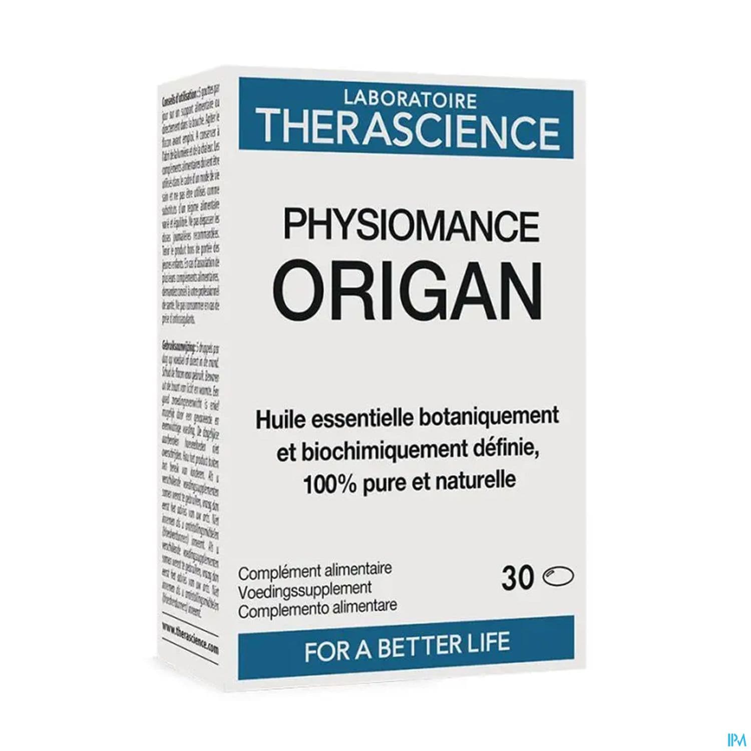 Therascience Physiomance Origan Capsule 30